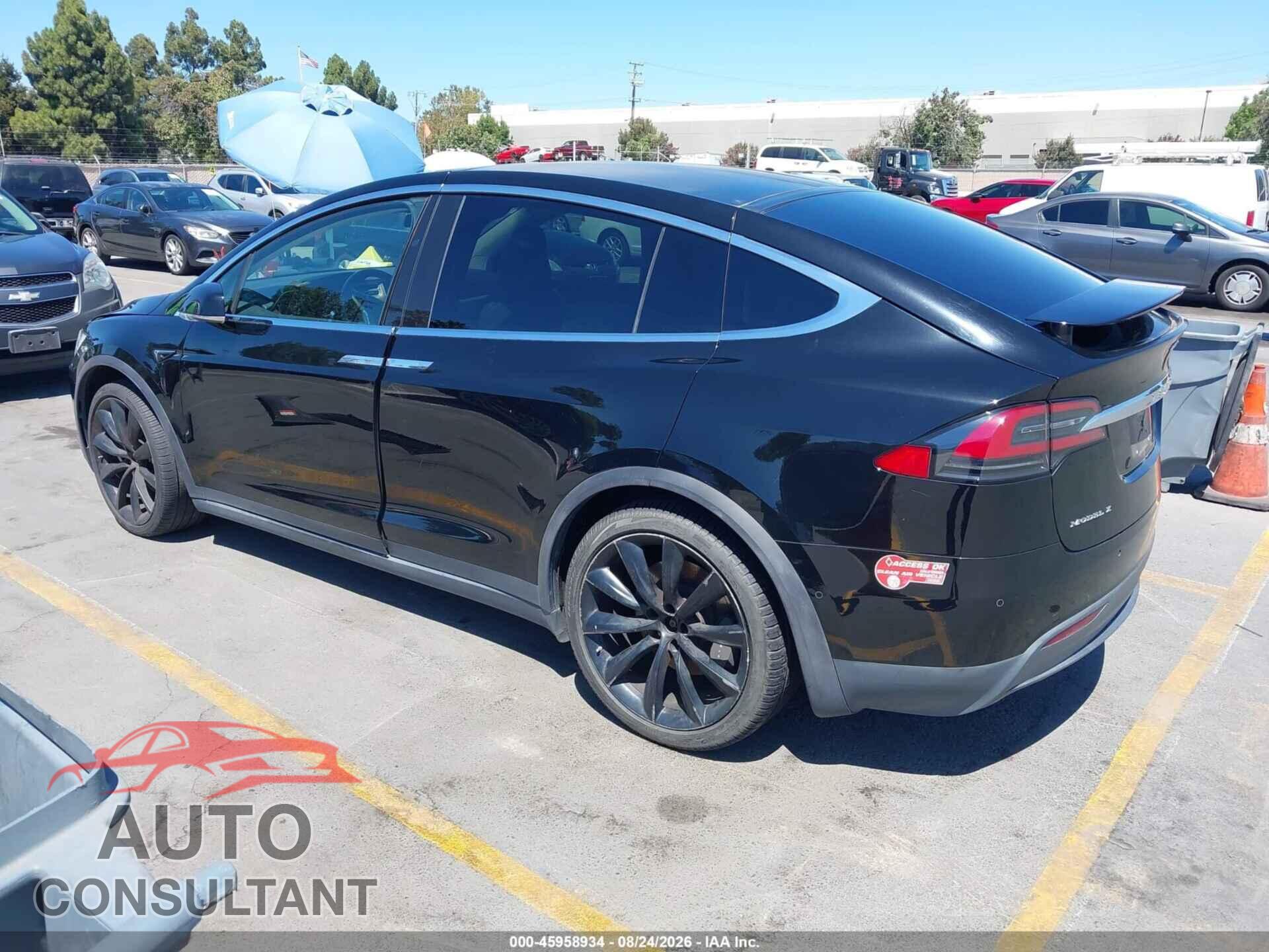 TESLA MODEL X 2017 - 5YJXCBE25HF078461