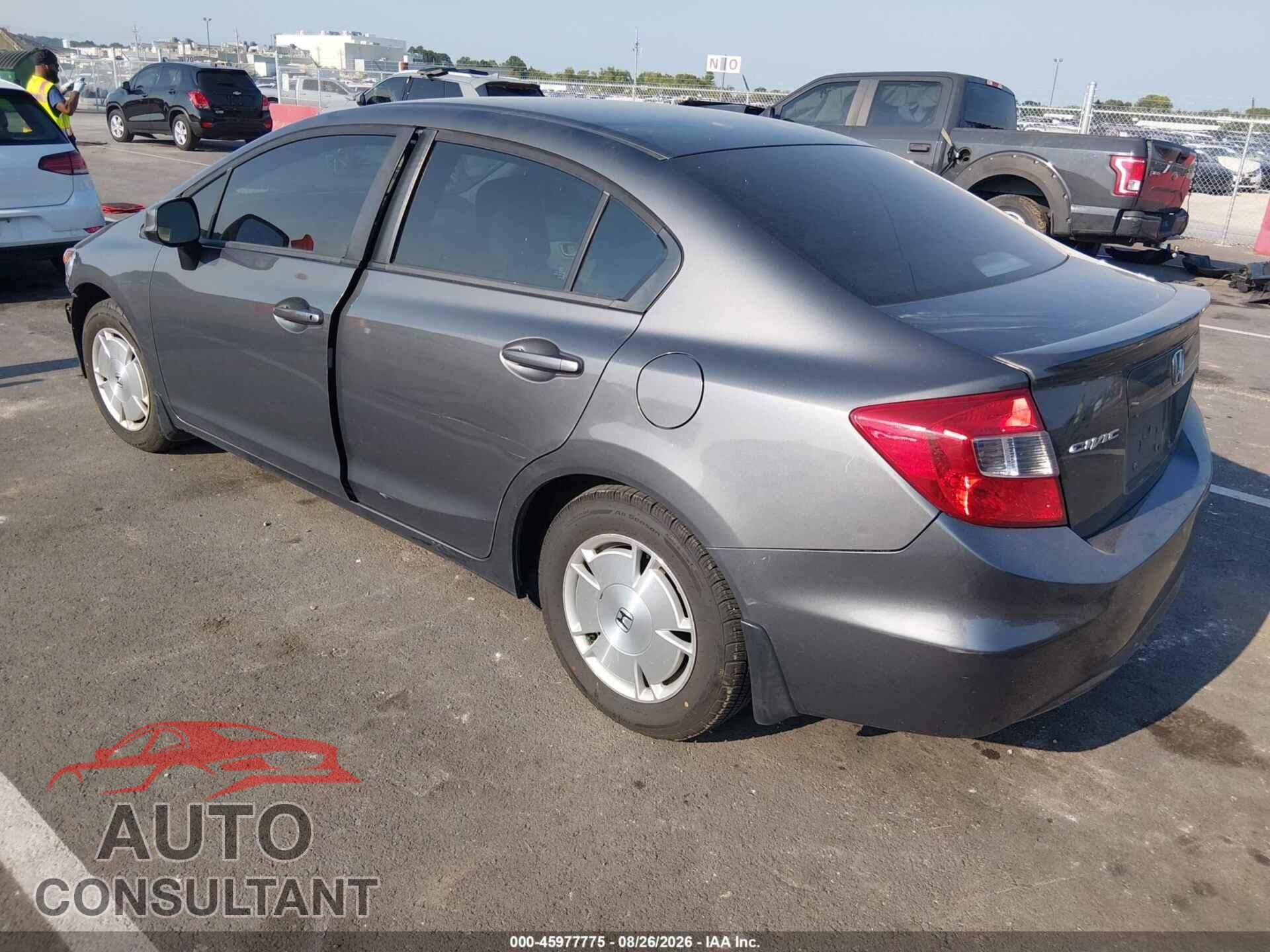 HONDA CIVIC 2012 - 2HGFB2F66CH517607