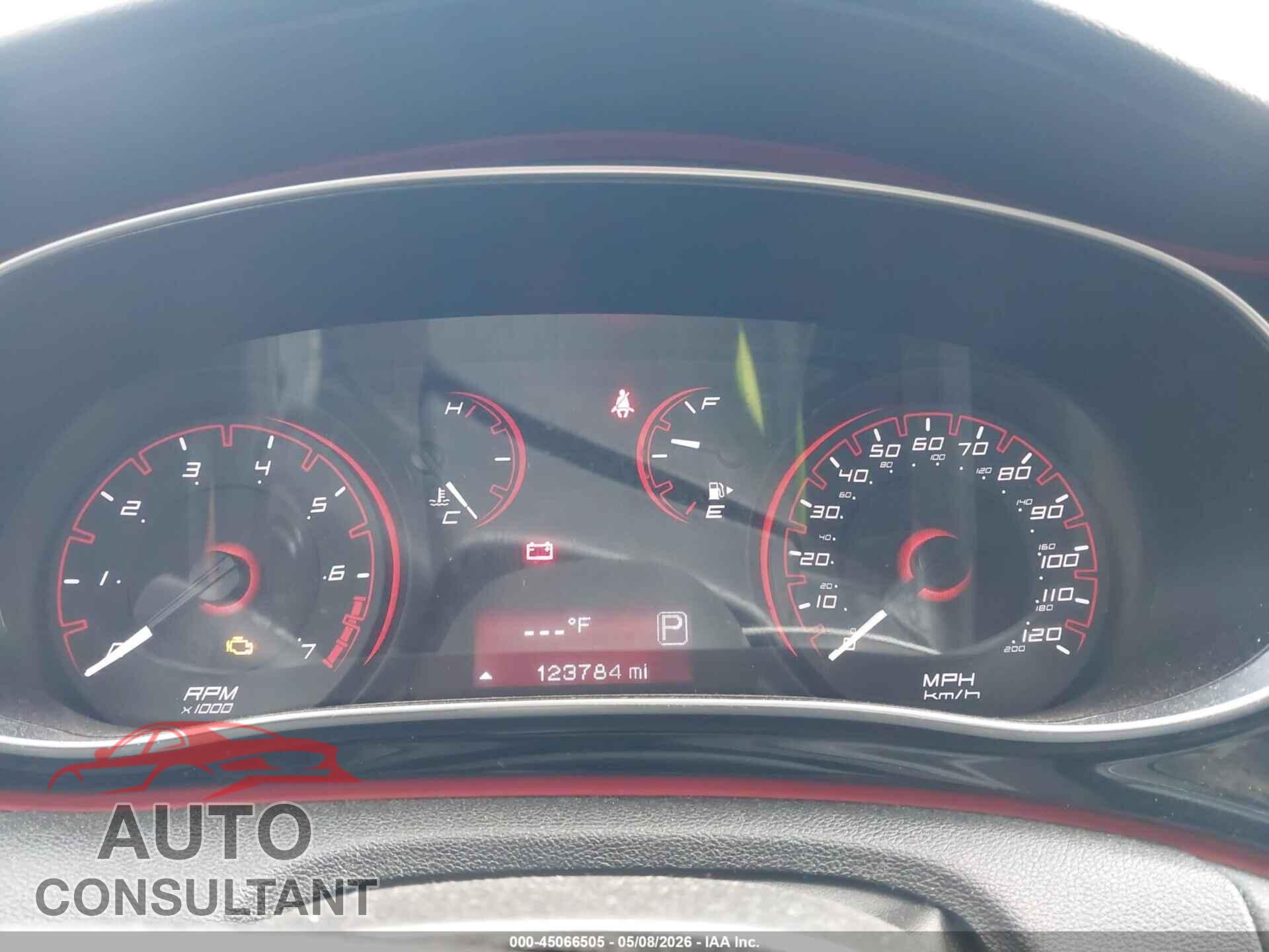 DODGE DART 2016 - 1C3CDFFAXGD819156