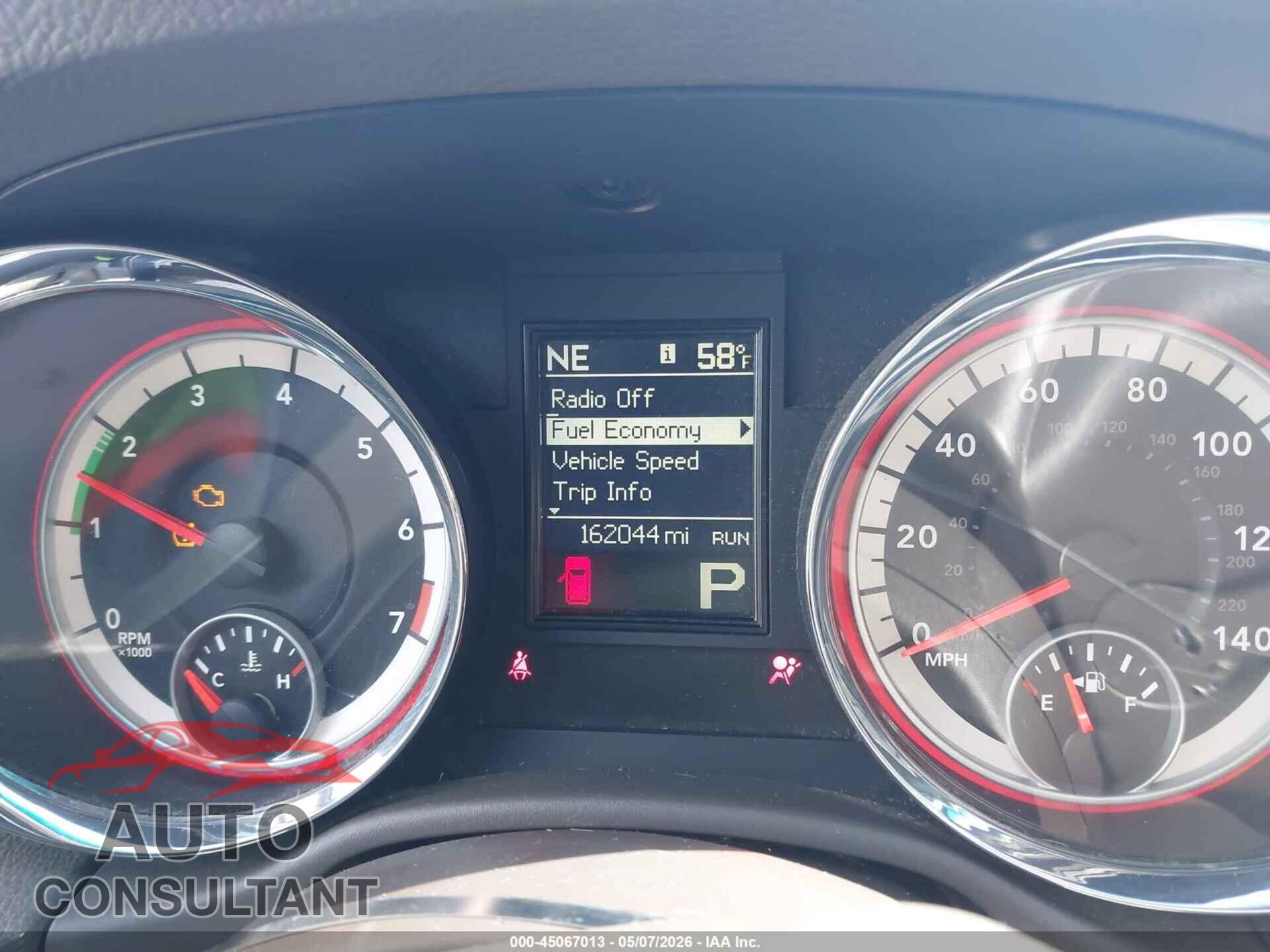 DODGE DURANGO 2011 - 1D4RE2GG5BC654133