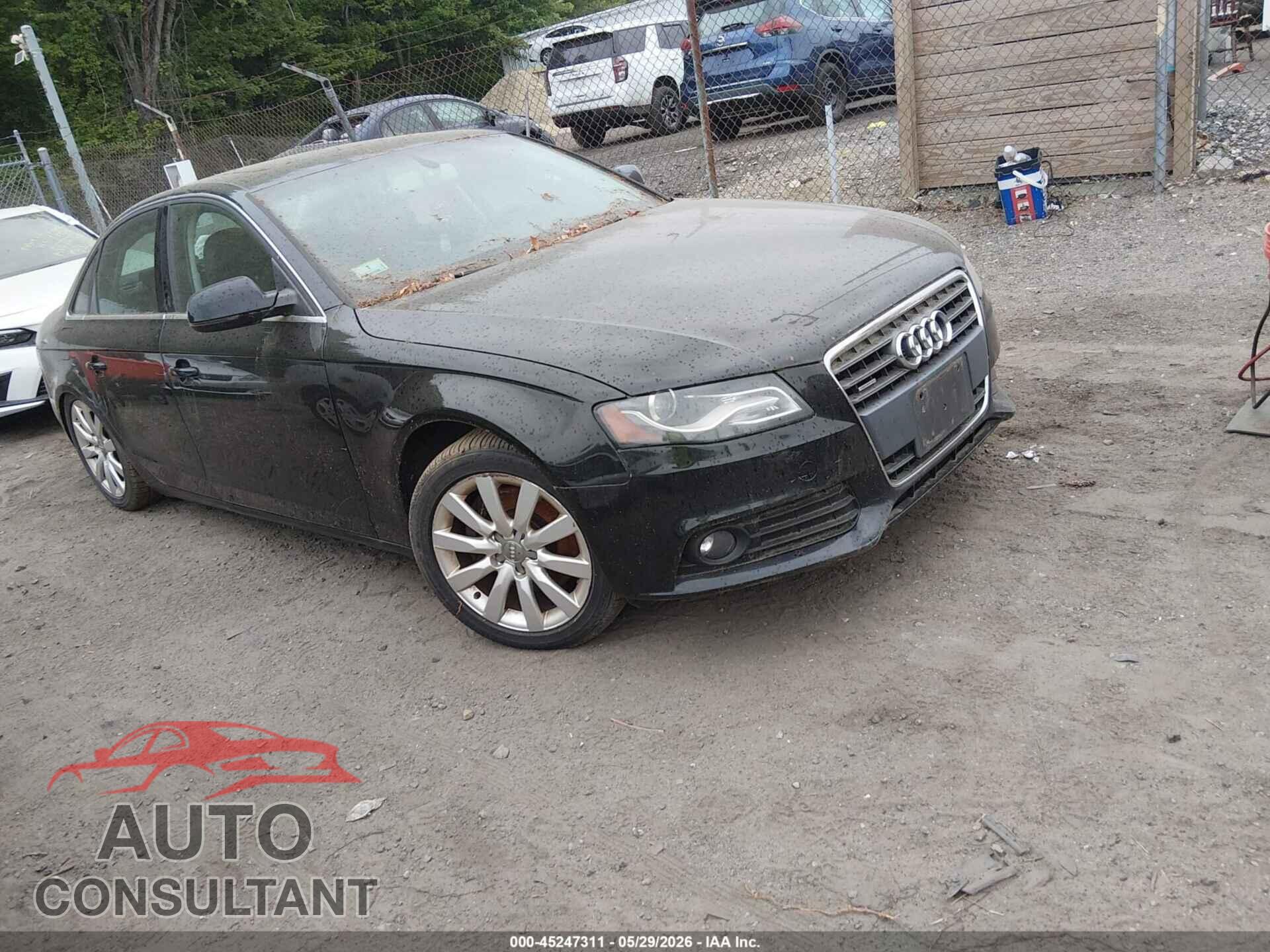 AUDI A4 2010 - WAUFFAFL1AN023143