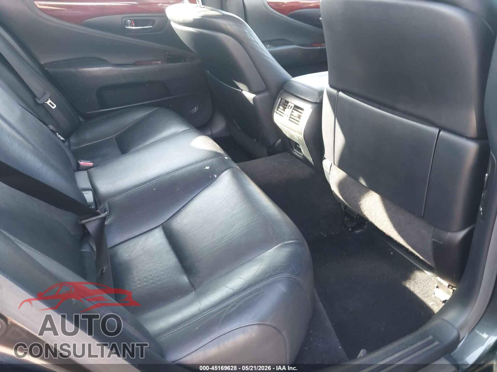LEXUS LS 460 2011 - JTHBL5EF1B5103667