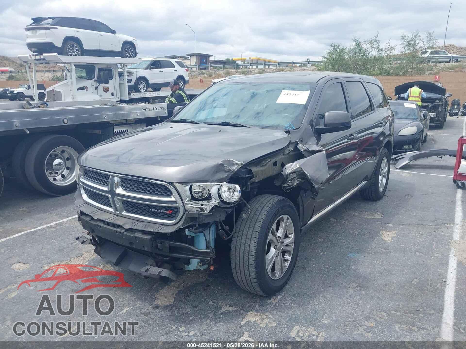DODGE DURANGO 2013 - 1C4RDHAG5DC687633