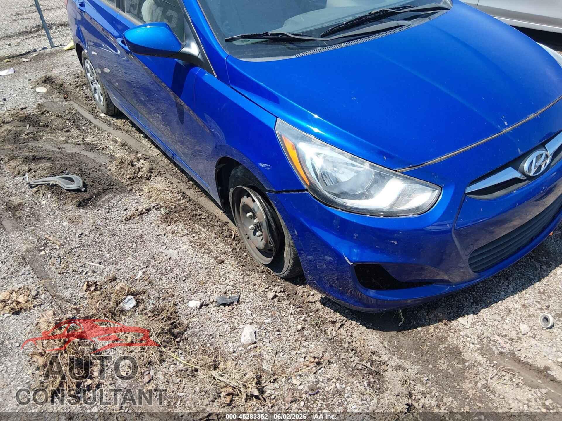 HYUNDAI ACCENT 2014 - KMHCT4AE3EU717526
