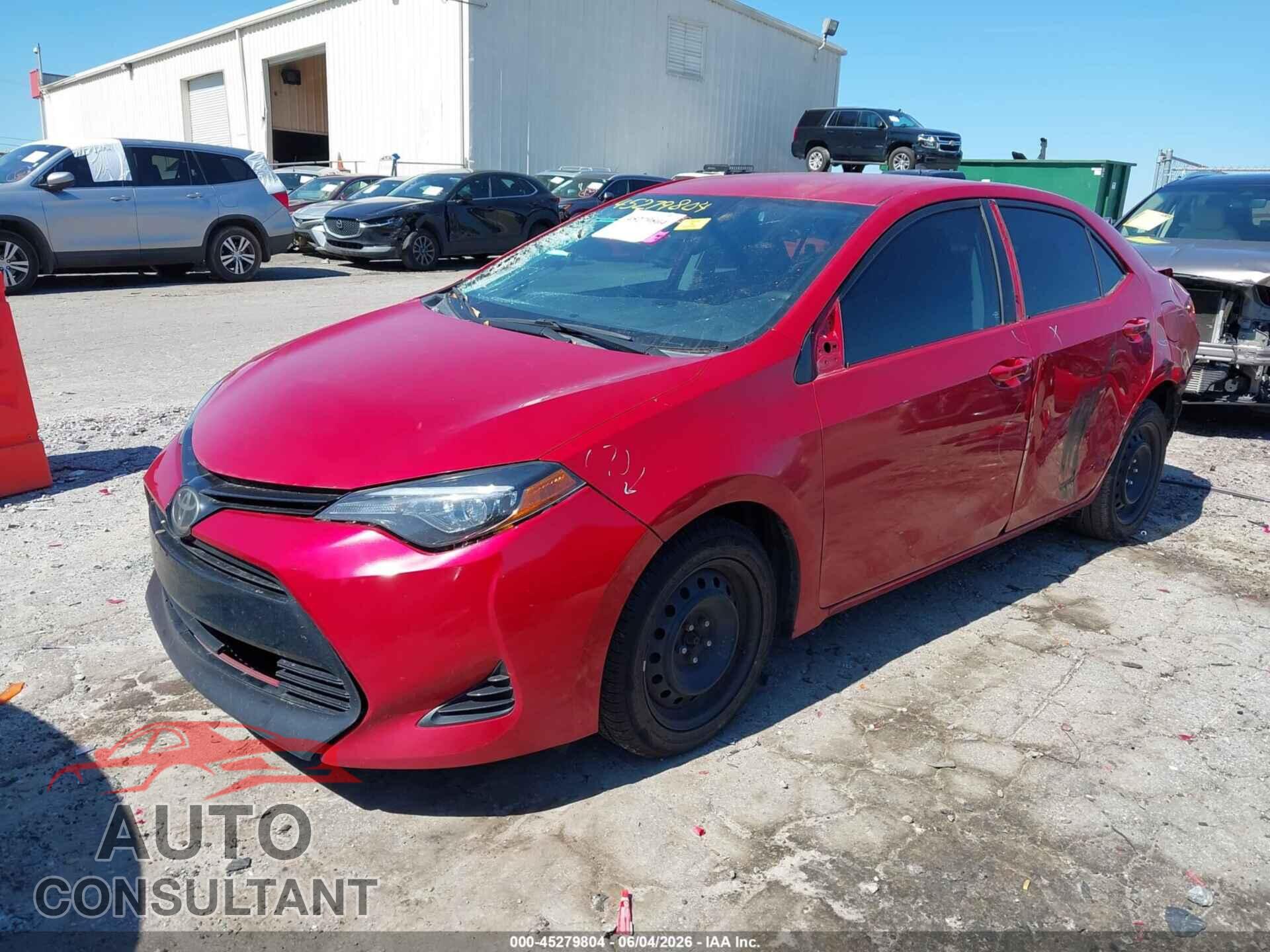 TOYOTA COROLLA 2017 - 5YFBURHE6HP708045