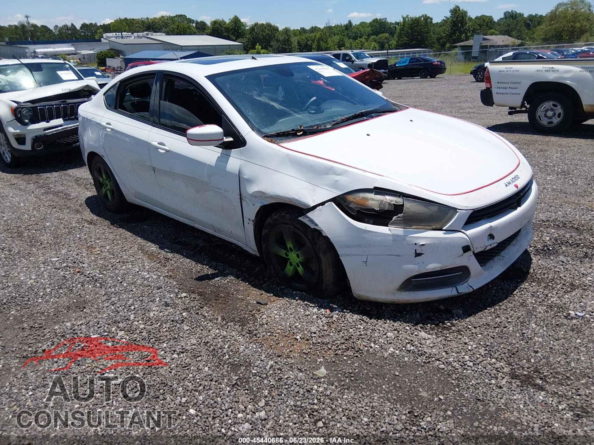 DODGE DART 2015 - 1C3CDFBBXFD404819