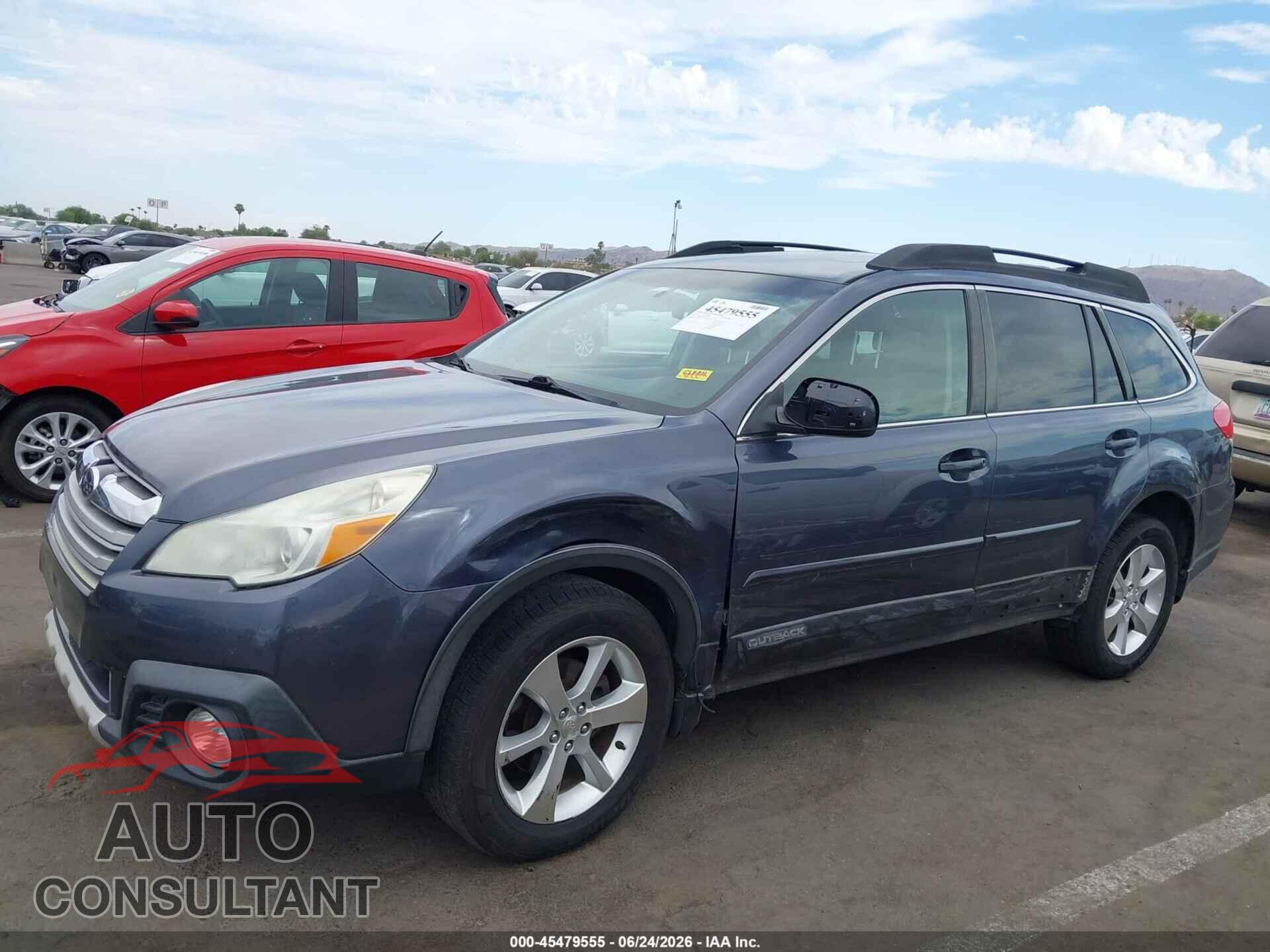 SUBARU OUTBACK 2014 - 4S4BRBMC2E3283792