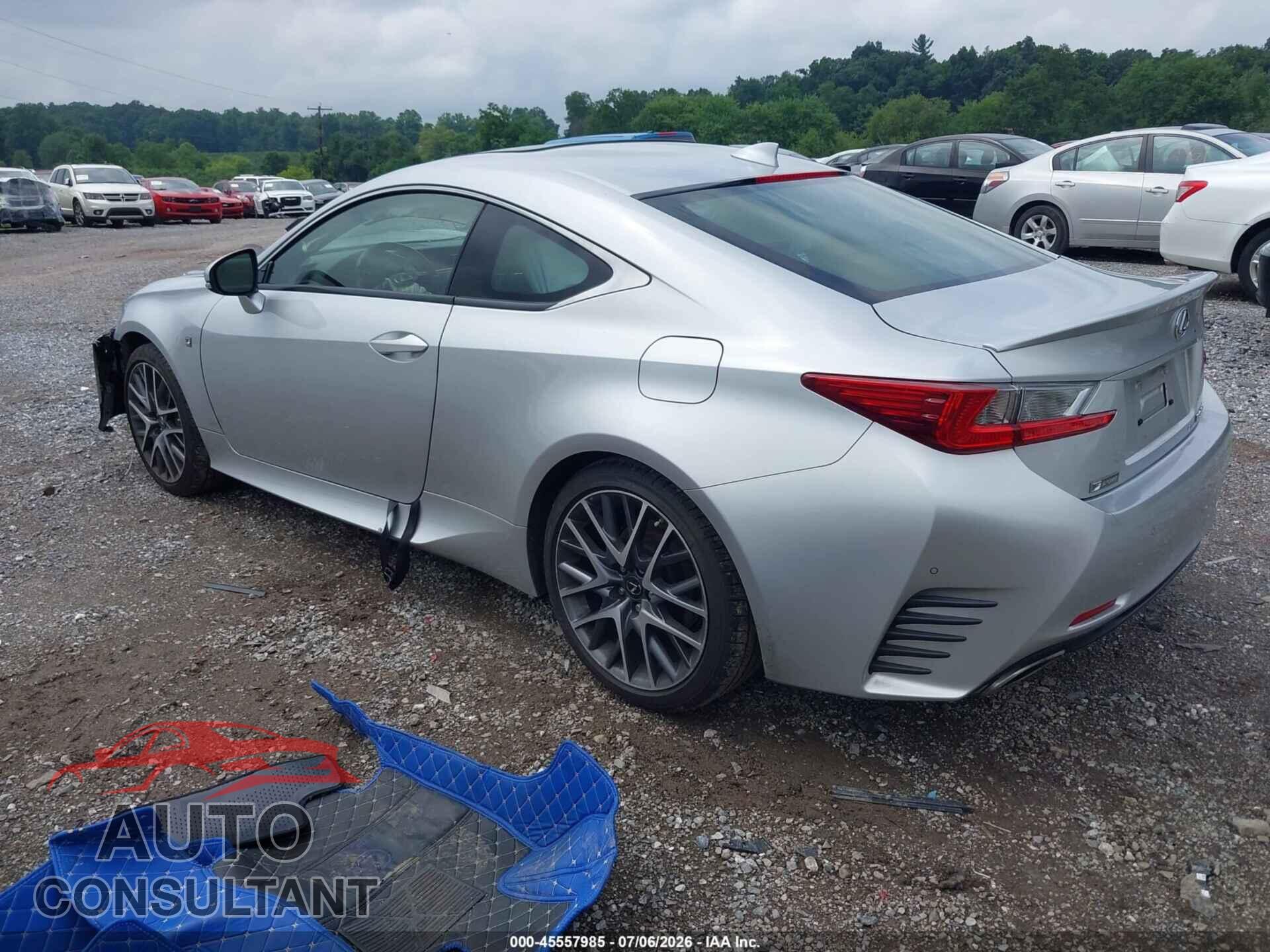 LEXUS RC 350 2015 - JTHSE5BC3F5002267