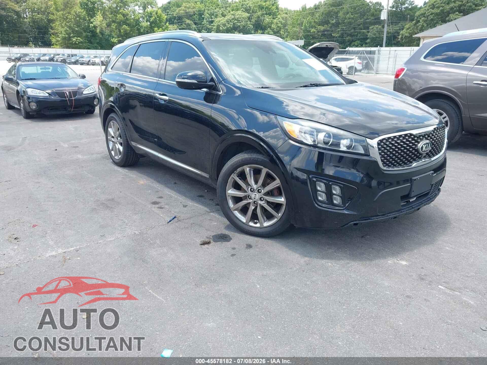 KIA SORENTO 2016 - 5XYPK4A56GG005508