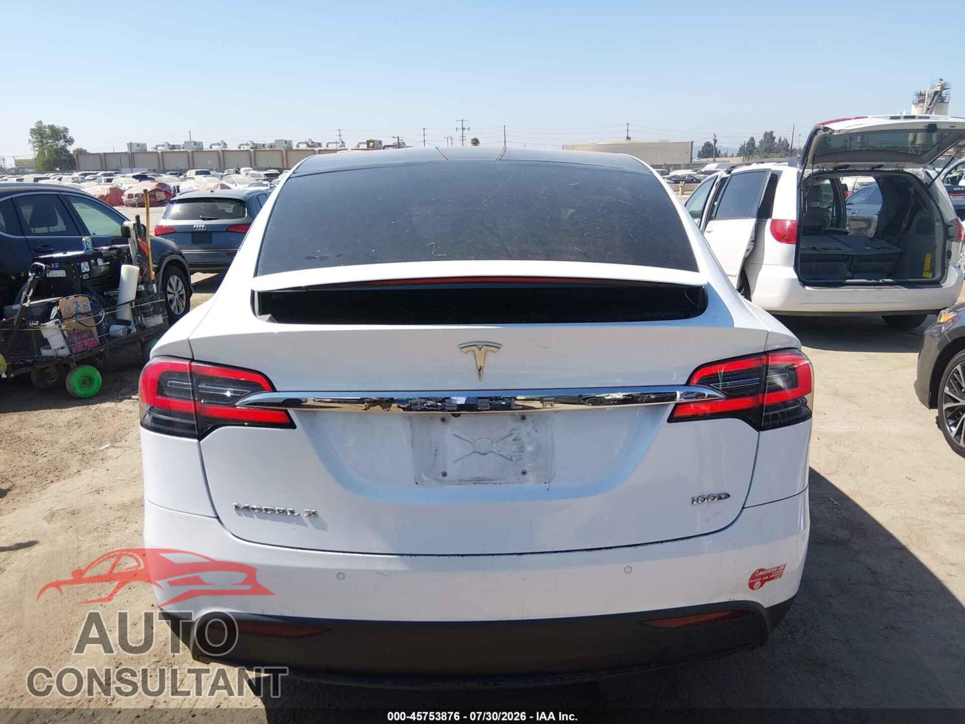 TESLA MODEL X 2017 - 5YJXCAE29HF047207