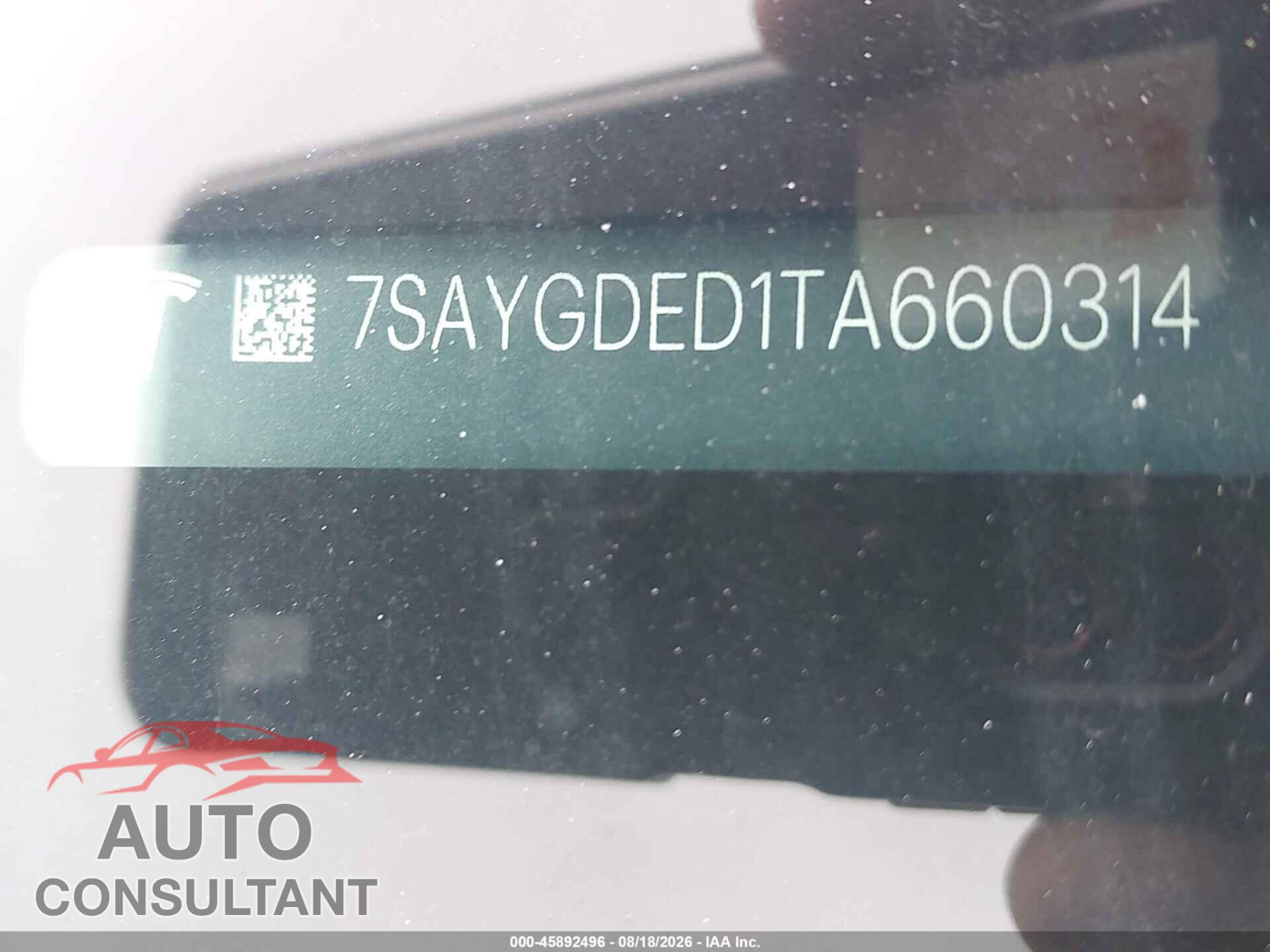 TESLA MODEL Y 2026 - 7SAYGDED1TA660314