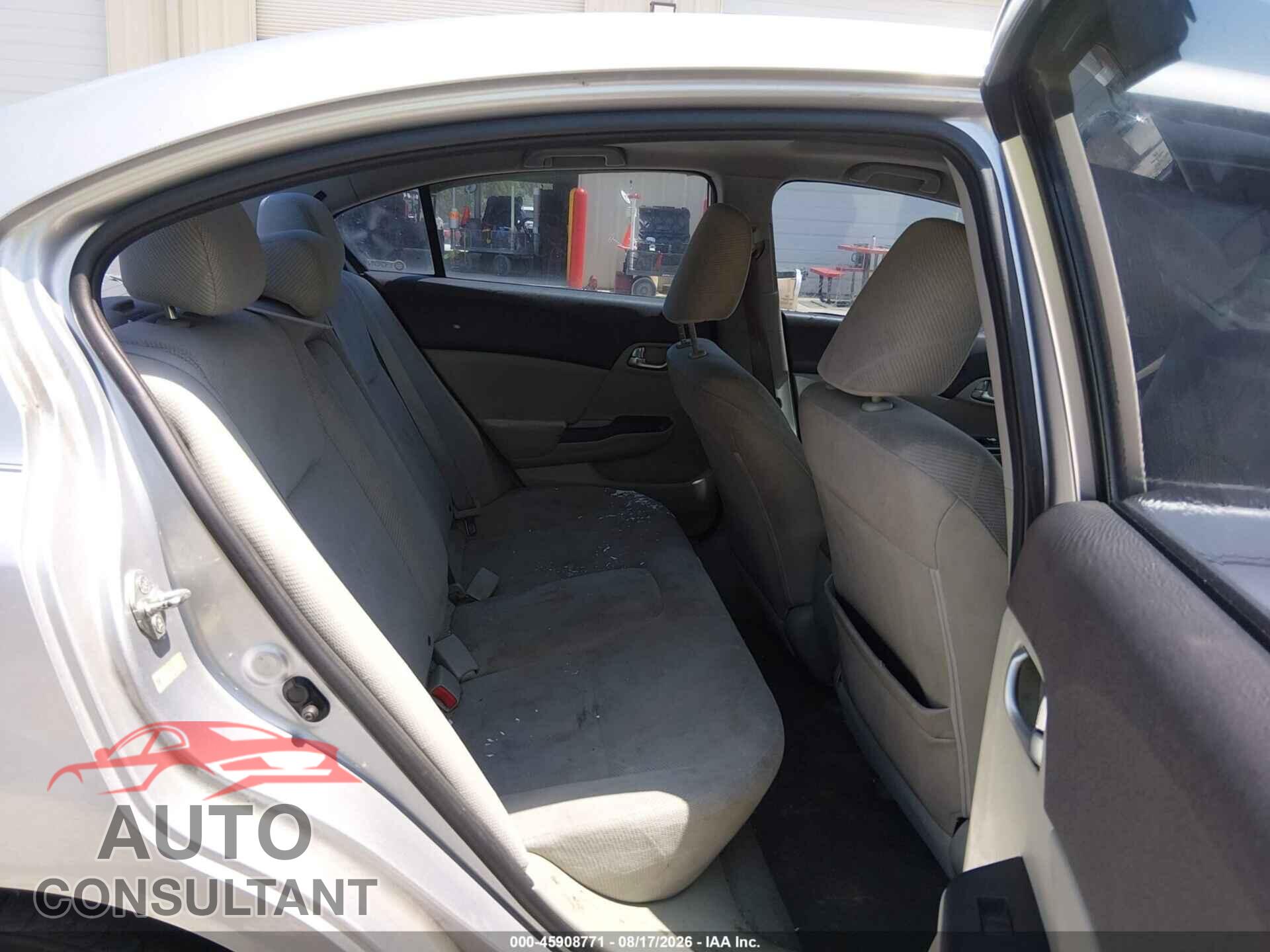 HONDA CIVIC 2012 - 19XFB2F80CE019723