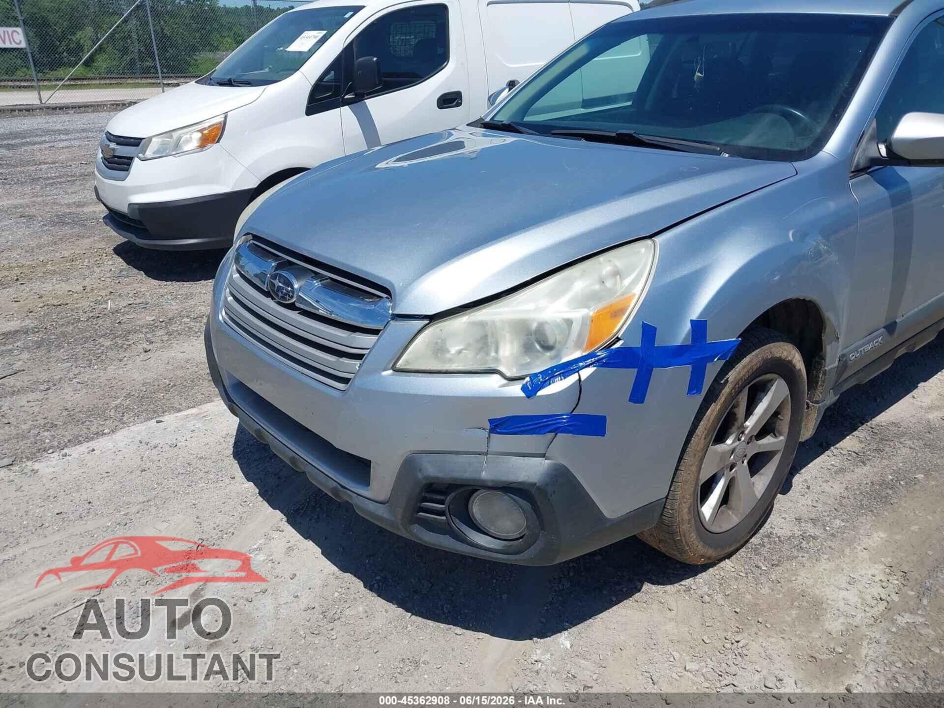 SUBARU OUTBACK 2013 - 4S4BRCCC1D3233990
