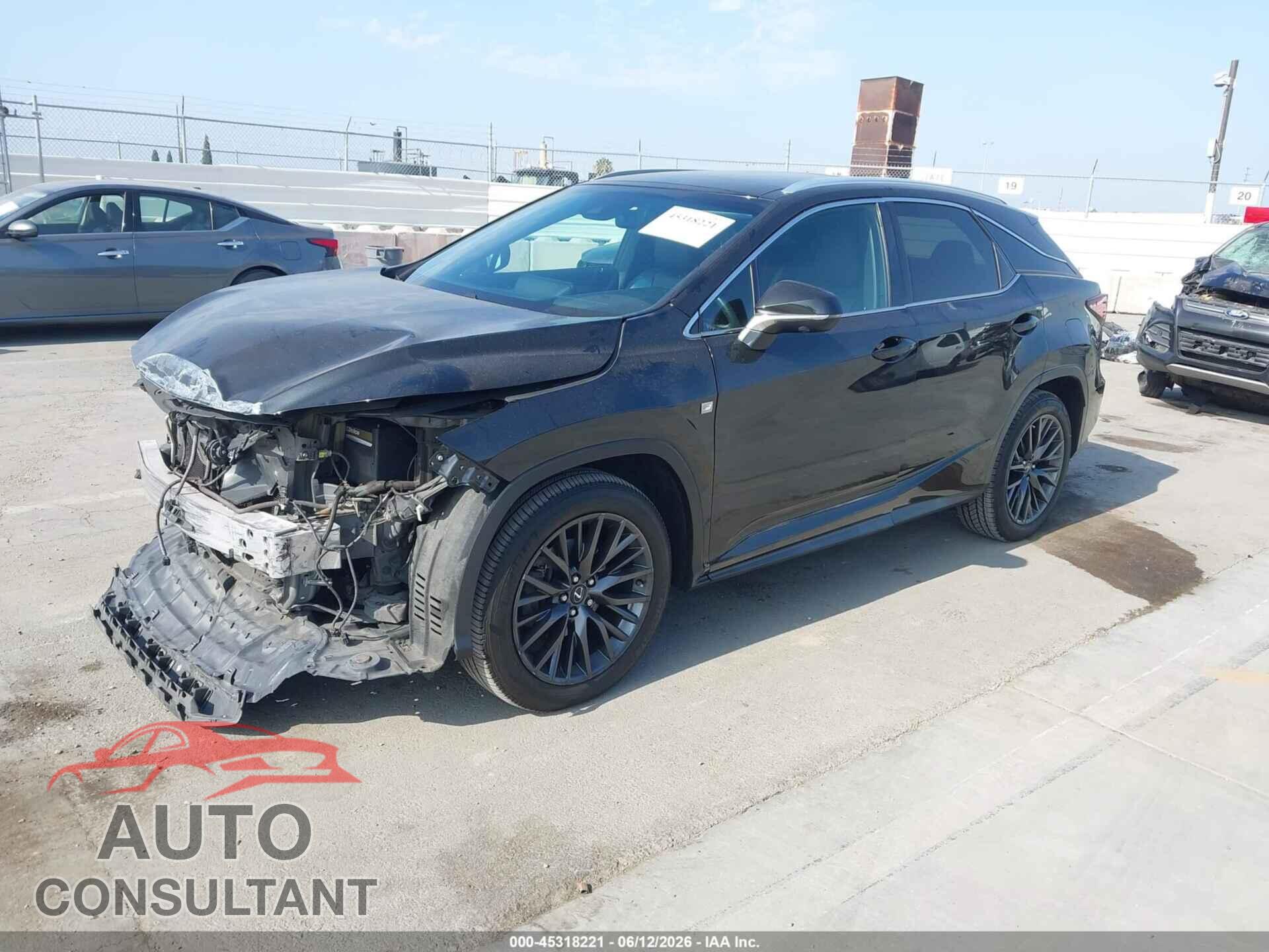 LEXUS RX 350 2017 - 2T2ZZMCA0HC048295