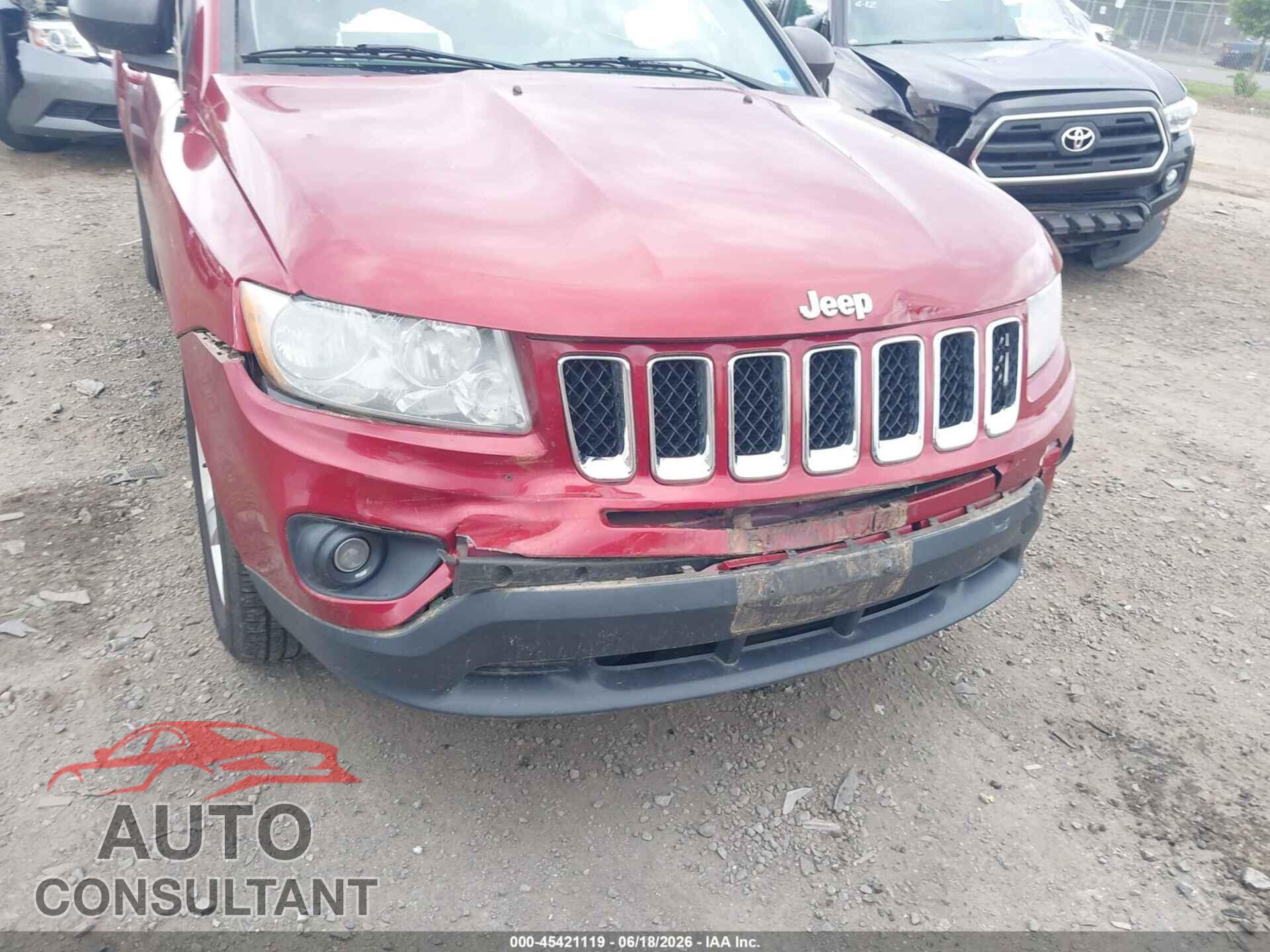 JEEP COMPASS 2012 - 1C4NJCBAXCD579912