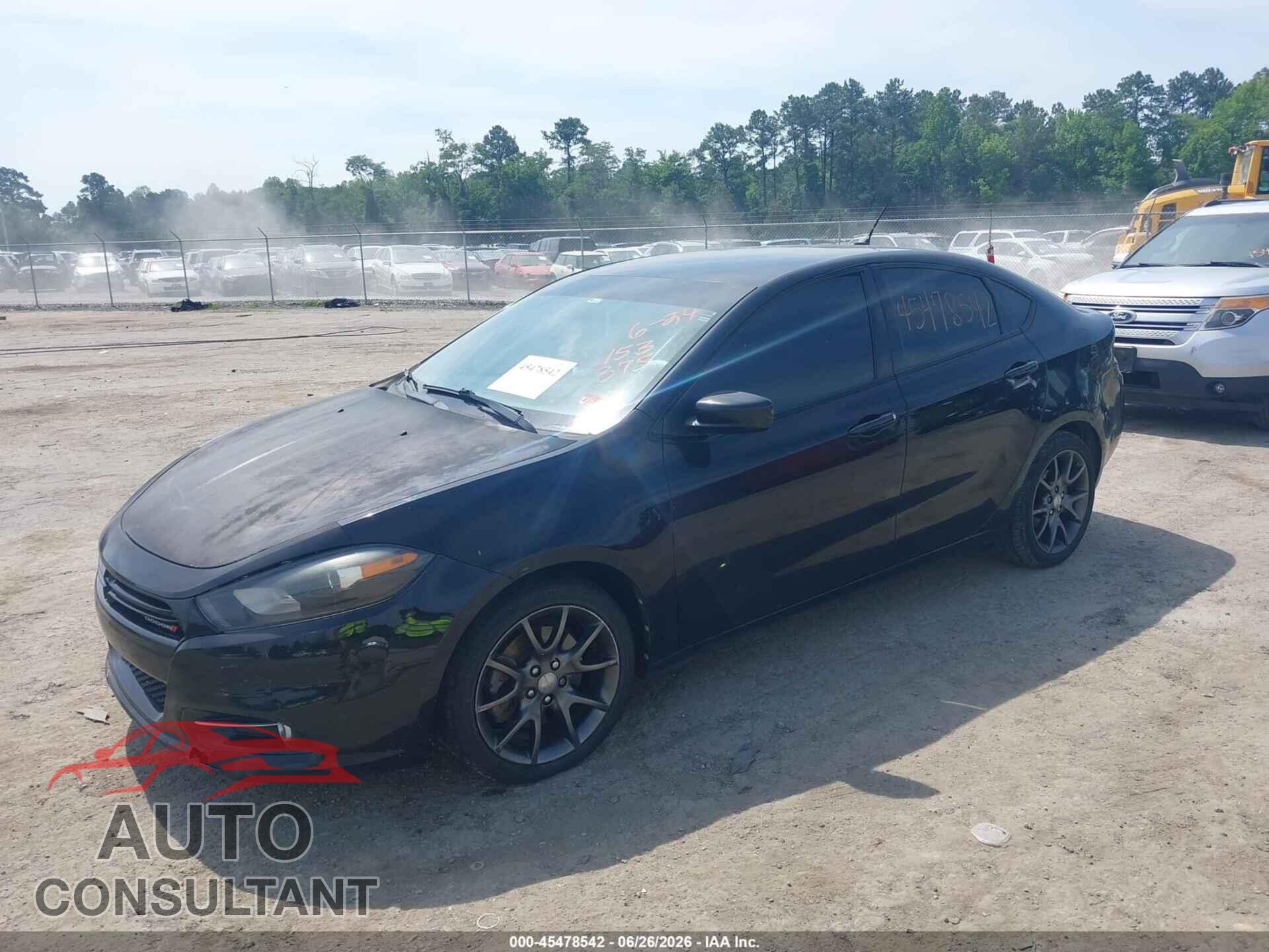 DODGE DART 2013 - 1C3CDFBH2DD153375