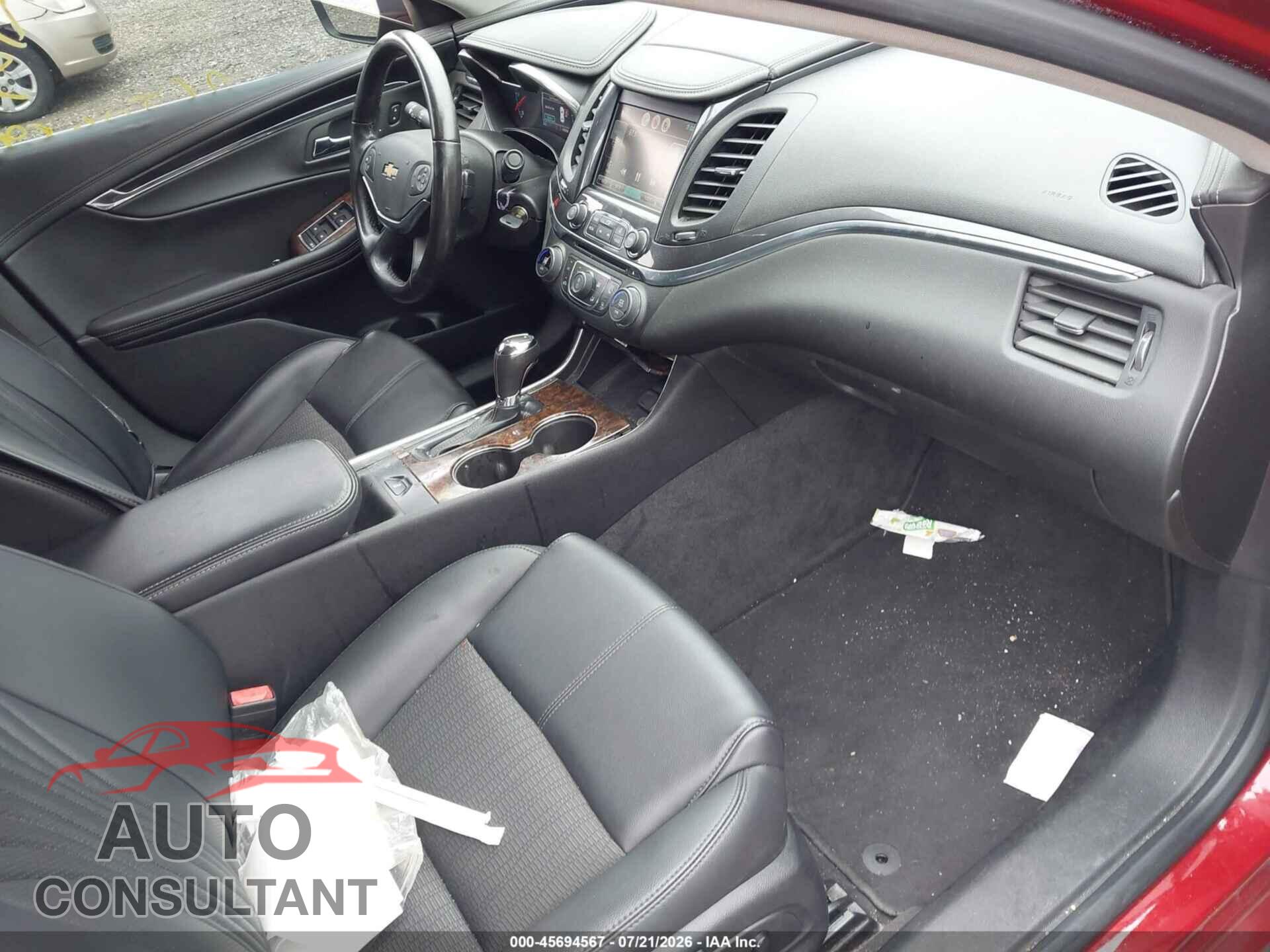 CHEVROLET IMPALA 2015 - 2G1125S37F9135535