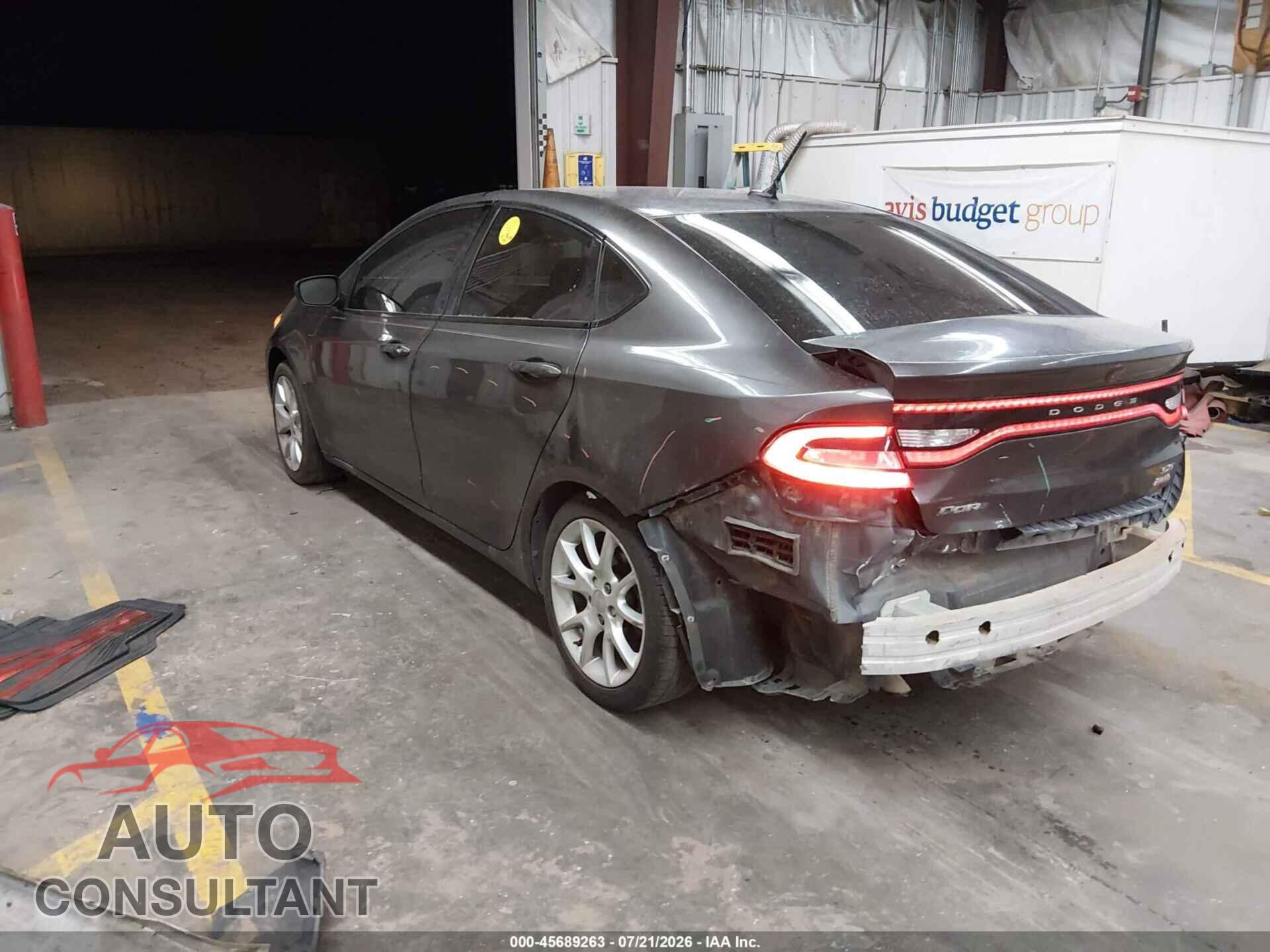 DODGE DART 2014 - 1C3CDFBB9ED822285