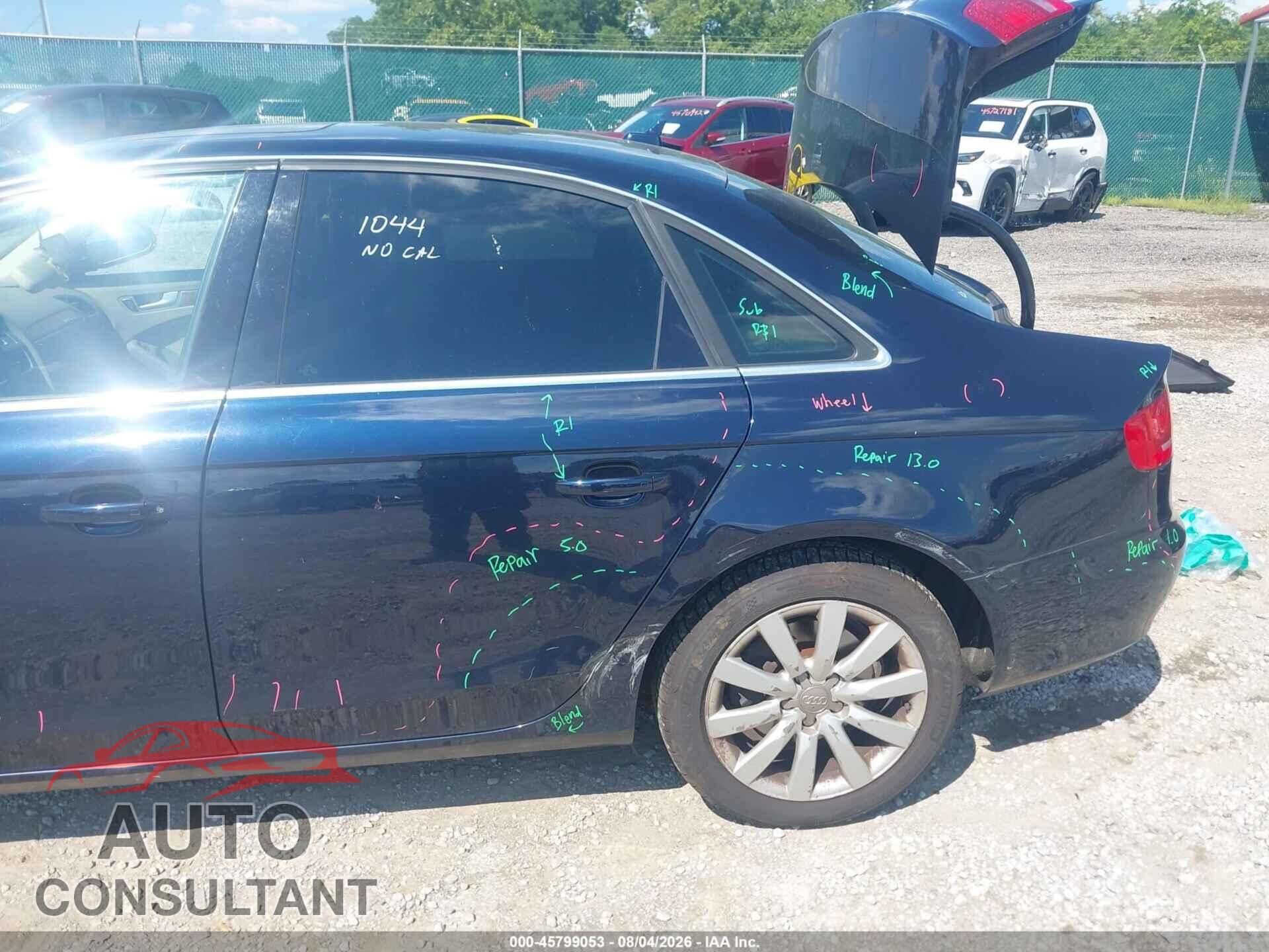 AUDI A4 2011 - WAUFFAFL1BA093105