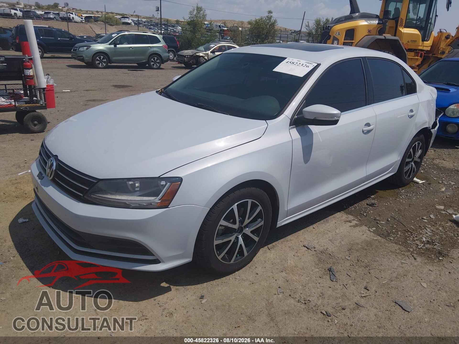 VOLKSWAGEN JETTA 2017 - 3VWDB7AJ6HM236816
