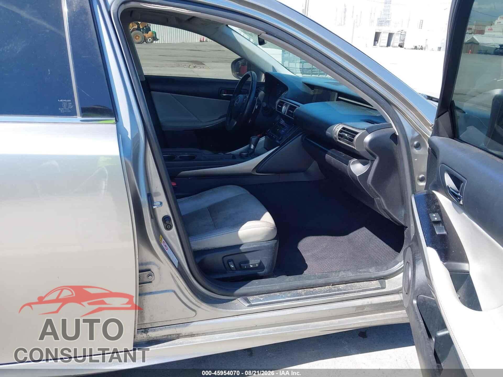 LEXUS IS 250 2014 - JTHBF1D27E5018609