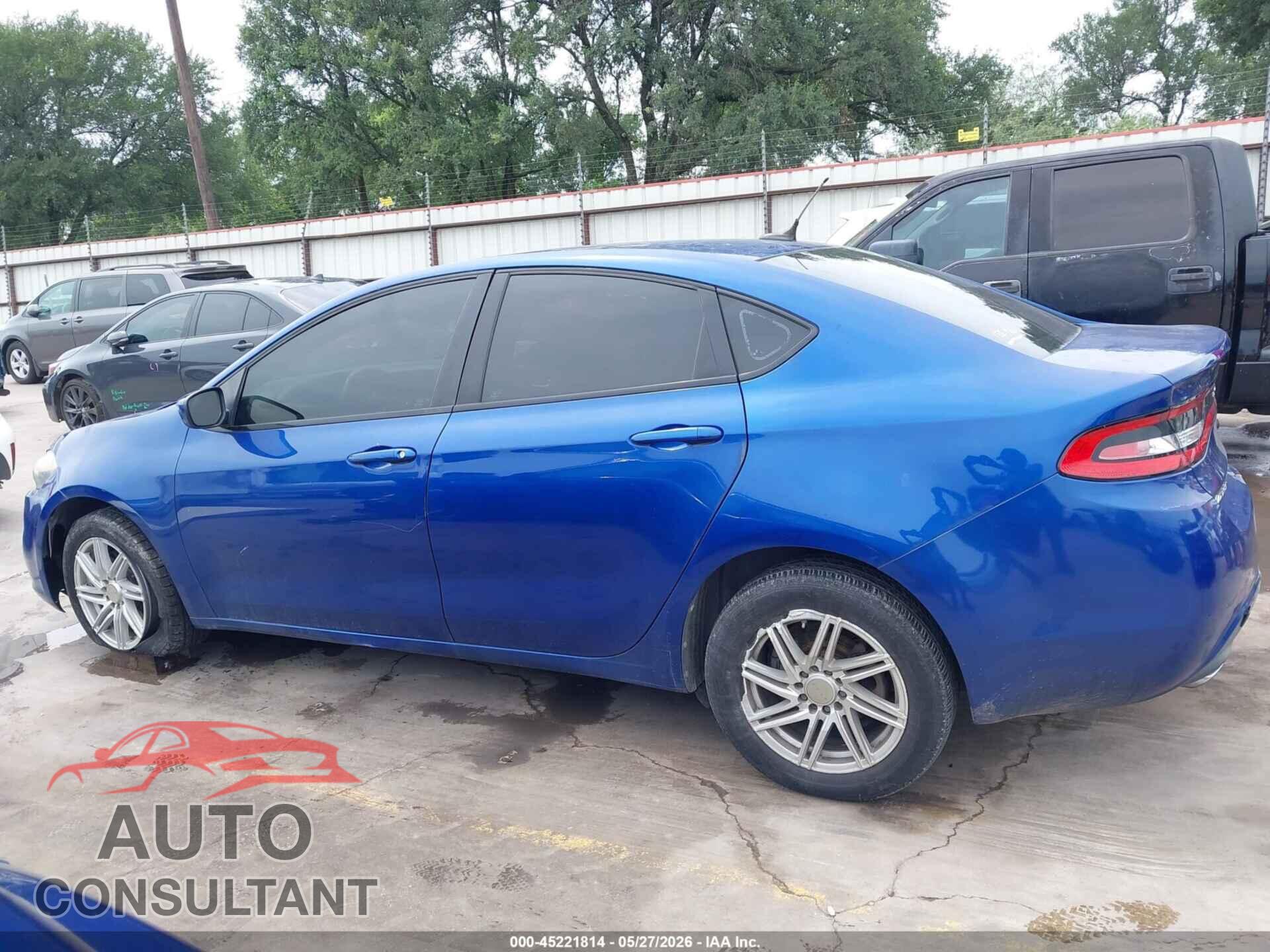 DODGE DART 2013 - 1C3CDFBH0DD106801
