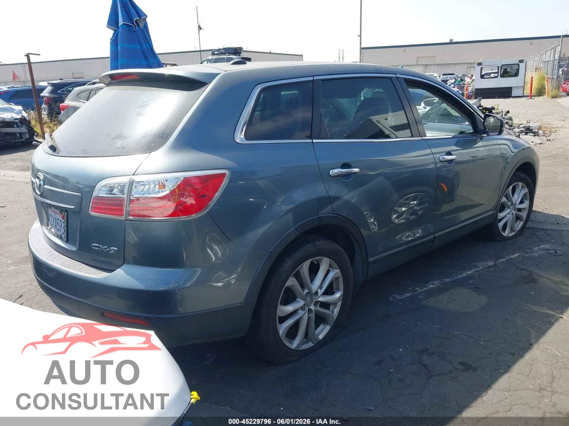 MAZDA CX-9 2011 - JM3TB2DV8B0329239