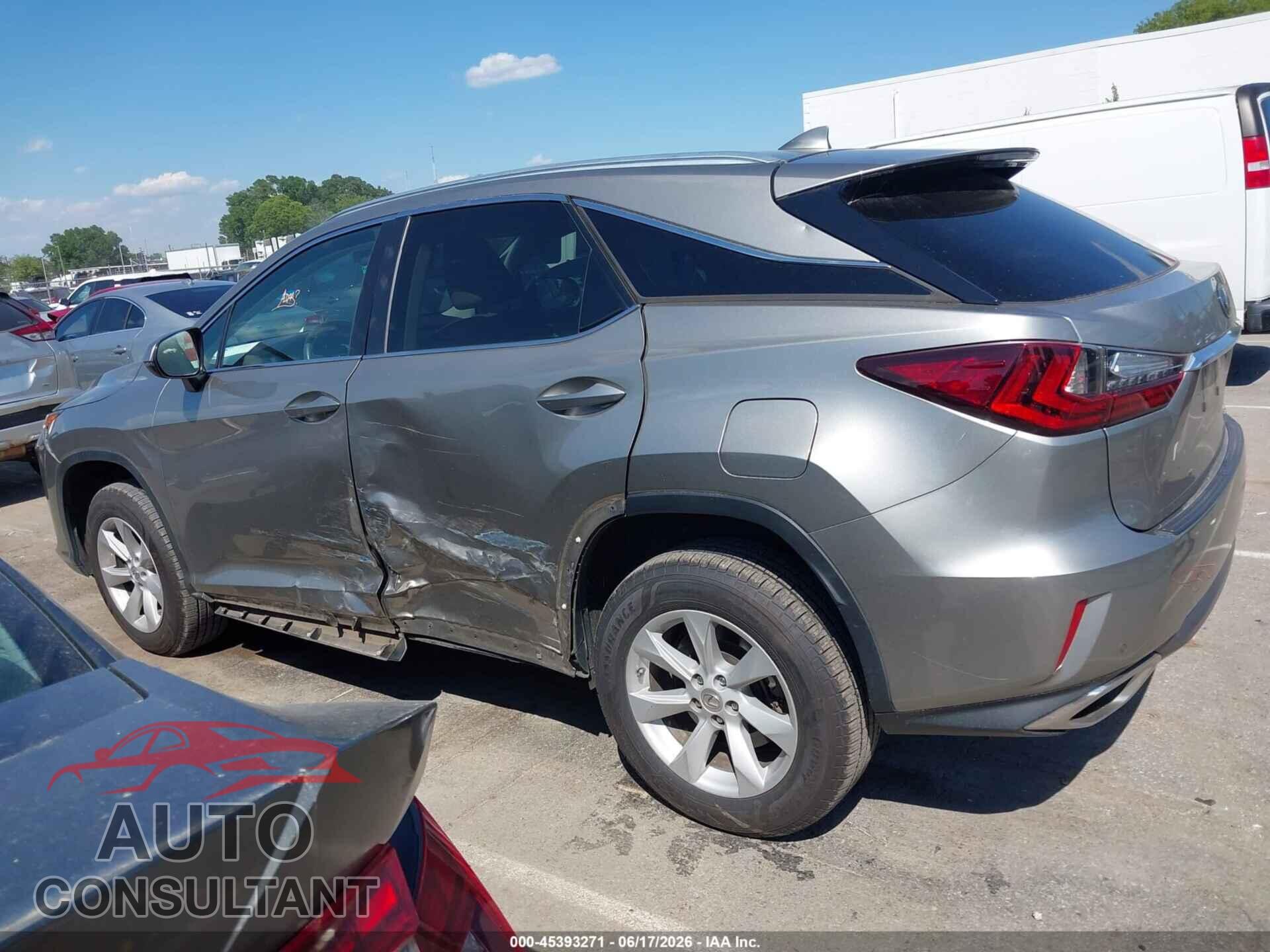 LEXUS RX 350 2017 - 2T2ZZMCA4HC075645
