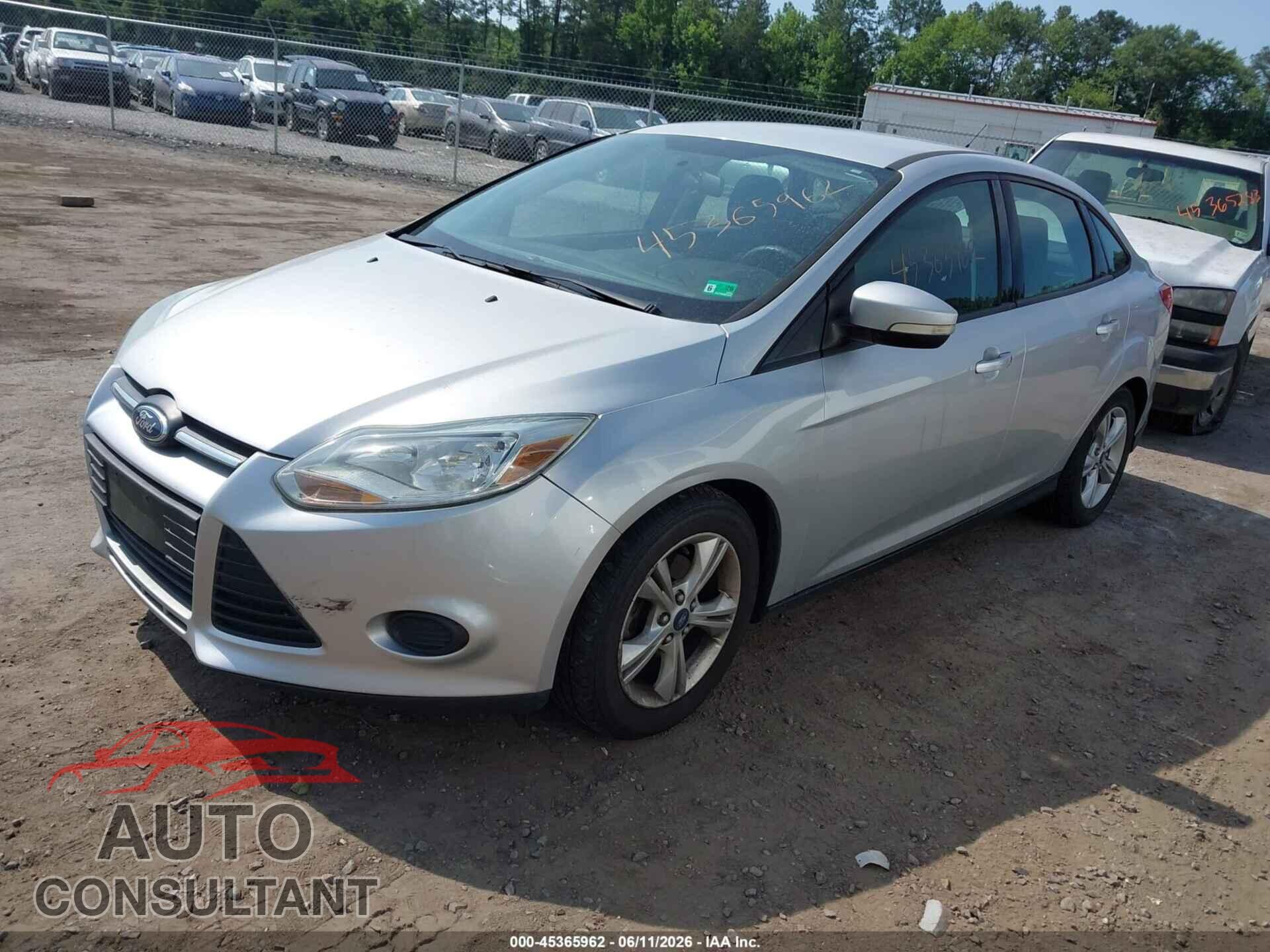 FORD FOCUS 2014 - 1FADP3F29EL124450