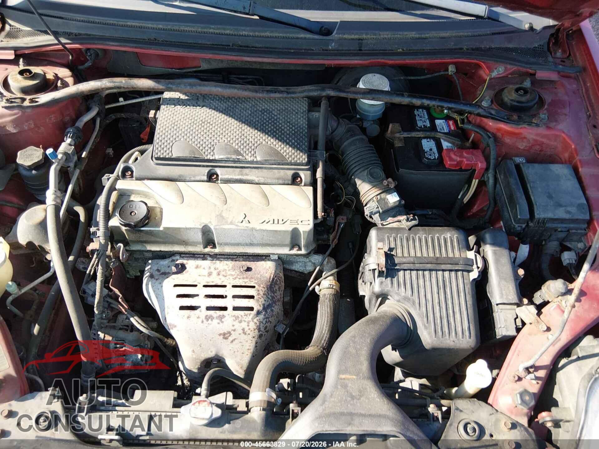 MITSUBISHI GALANT 2012 - 4A32B3FF6CE009838