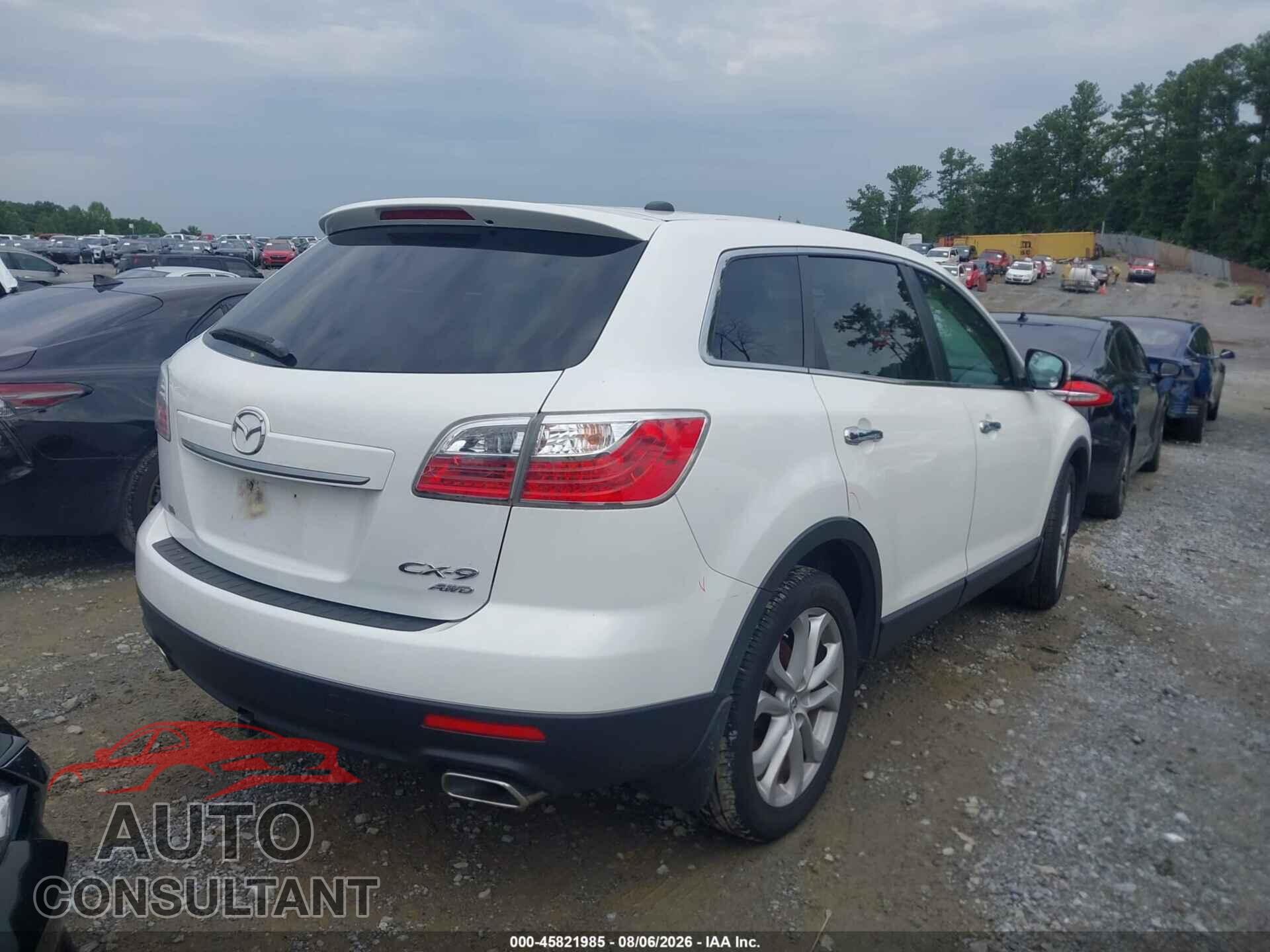 MAZDA CX-9 2012 - JM3TB3DA0C0343611