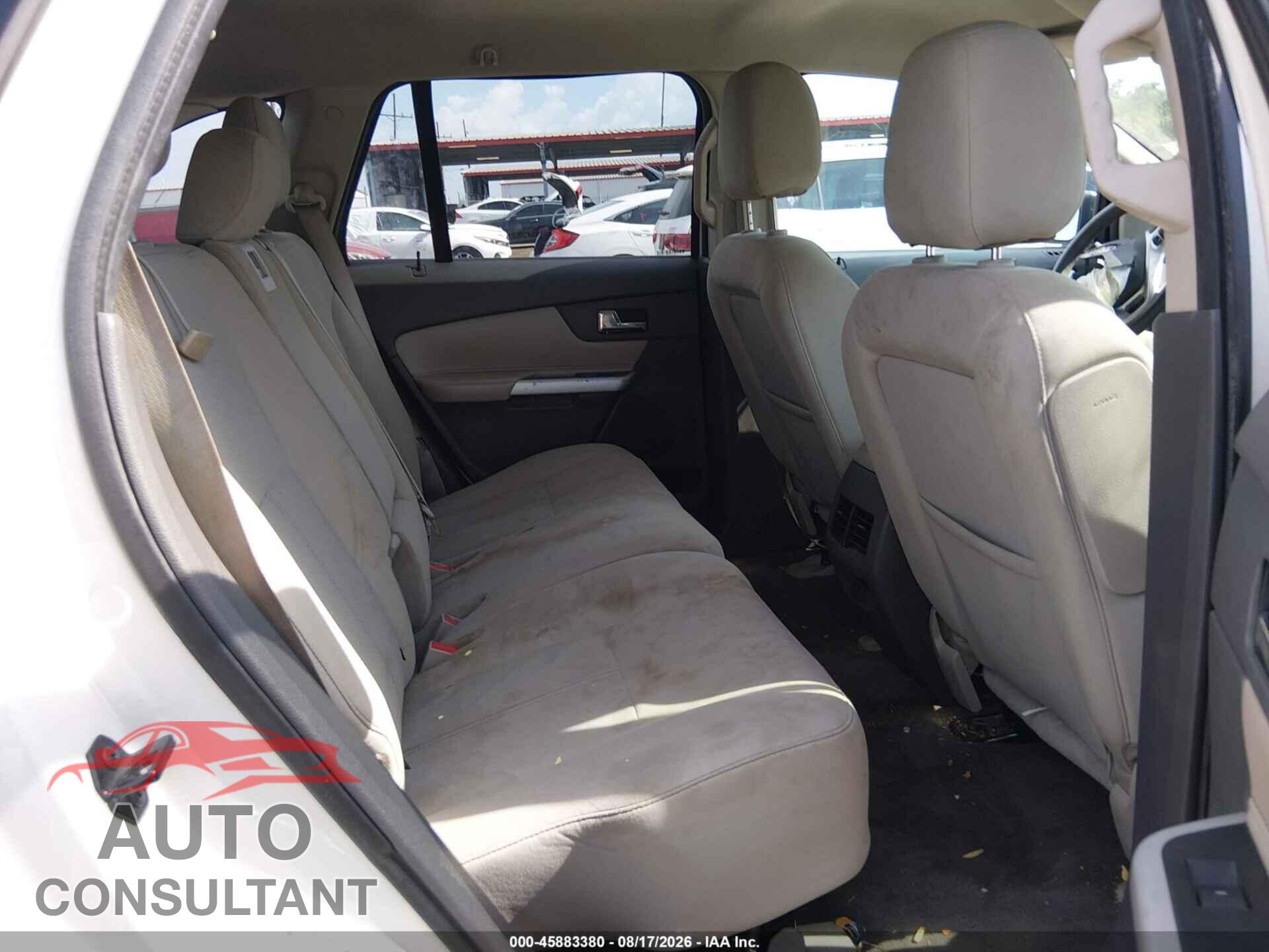 FORD EDGE 2013 - 2FMDK3GC3DBB09355