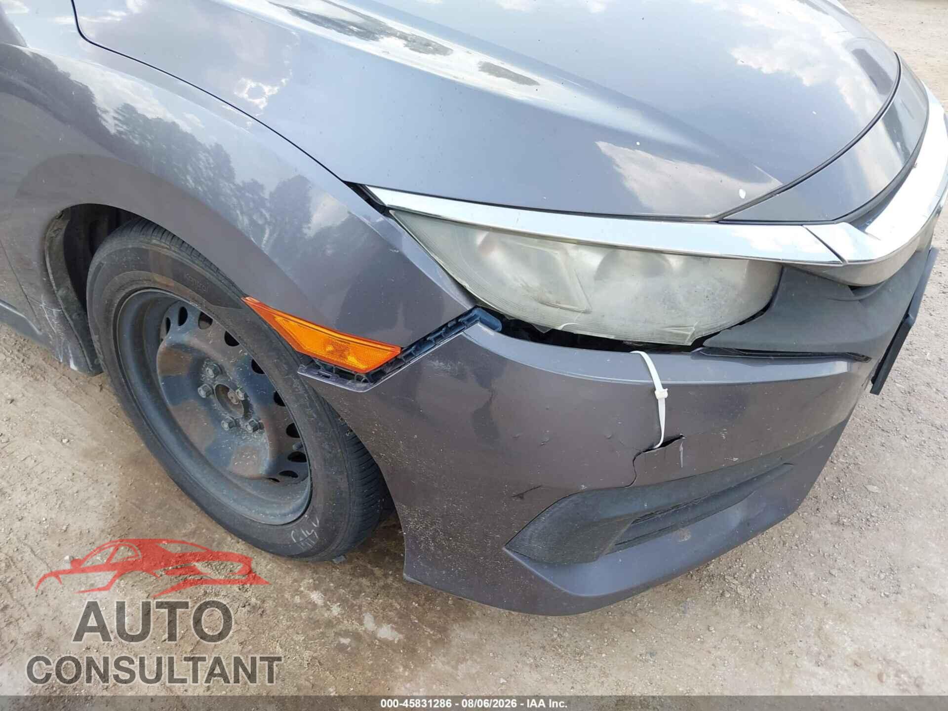 HONDA CIVIC 2018 - 2HGFC2F58JH502074