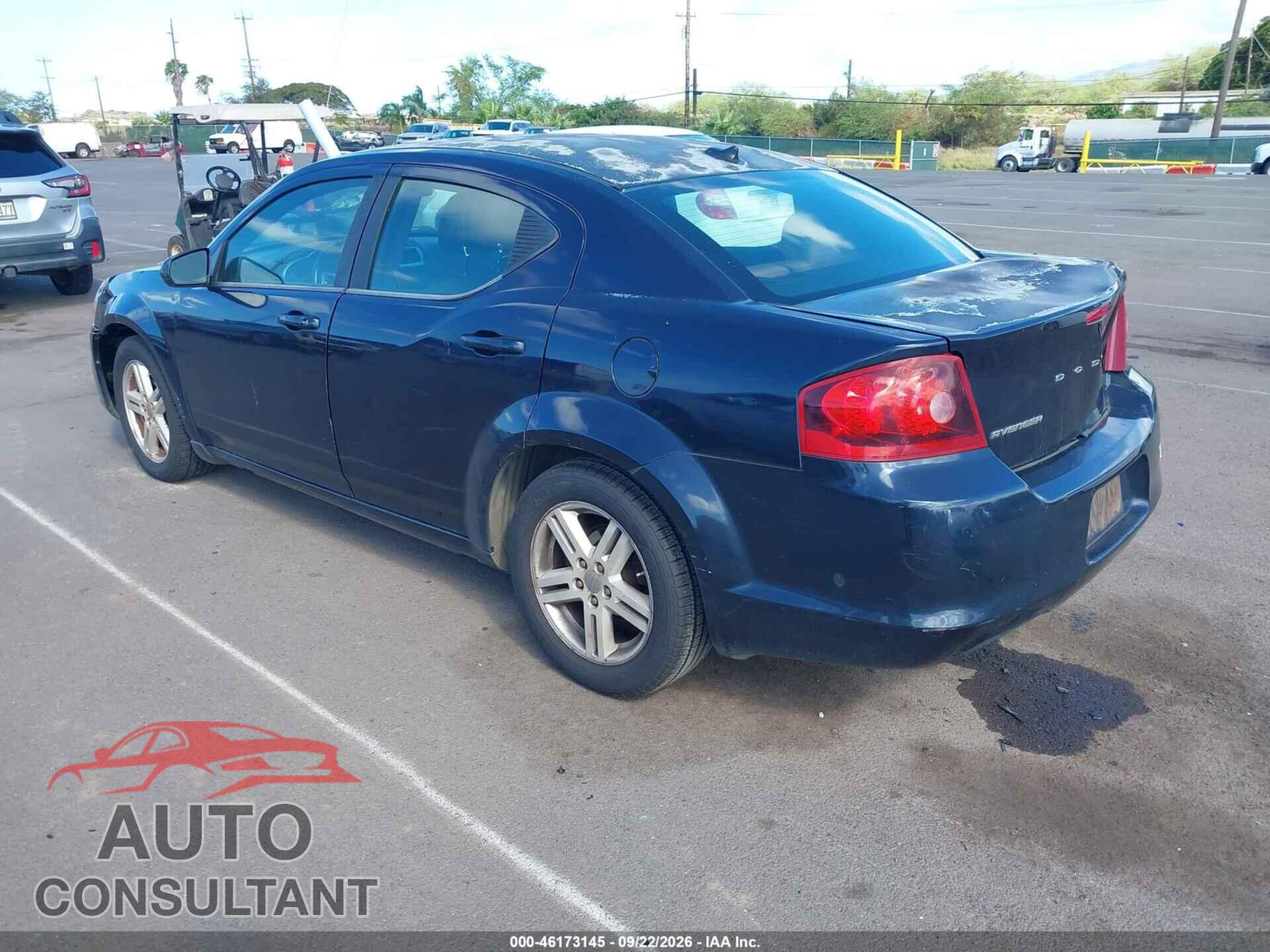DODGE AVENGER 2011 - 1B3BD1FB9BN534441