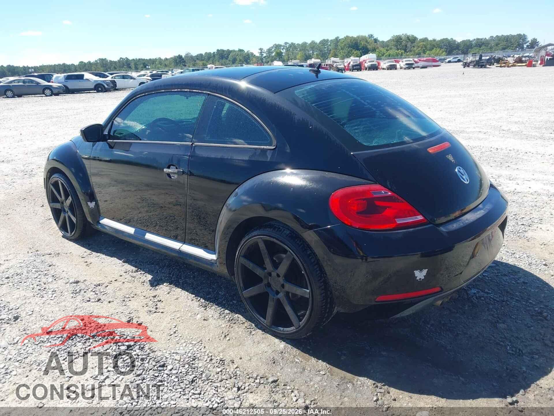 VOLKSWAGEN BEETLE 2012 - 3VWFP7AT6CM646682