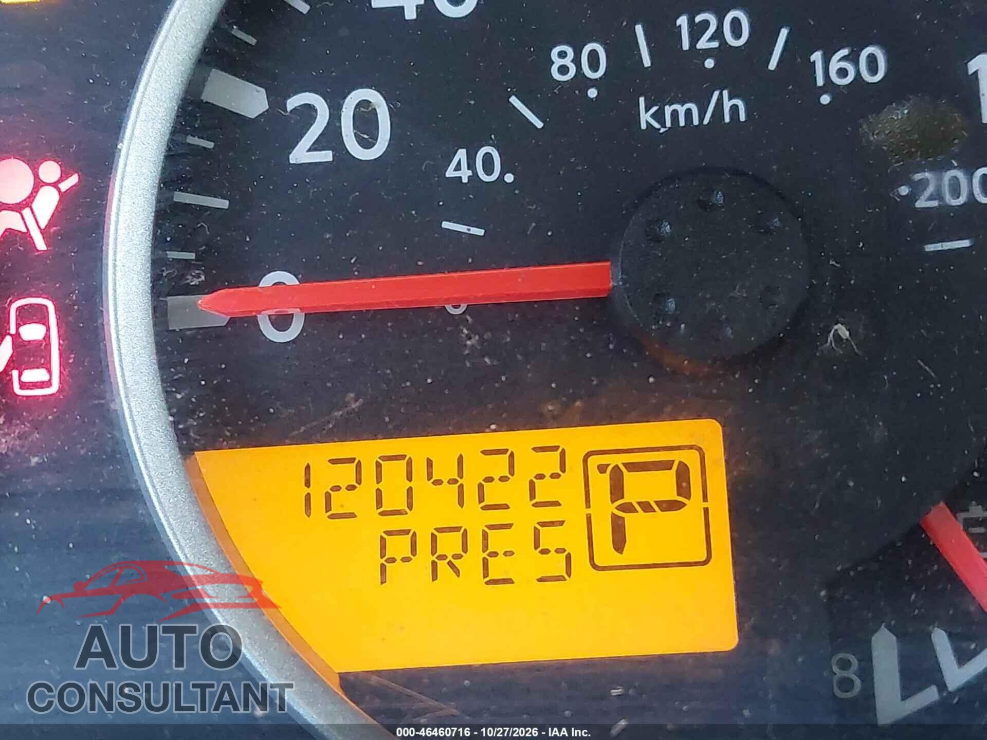NISSAN FRONTIER 2012 - 1N6AD0EV4CC467385
