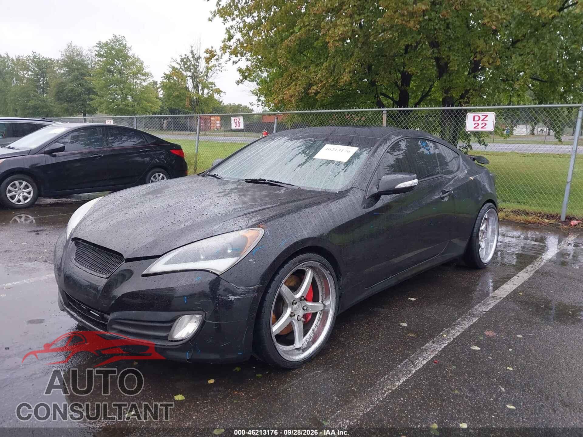 HYUNDAI GENESIS 2012 - KMHHU6KH9CU078167