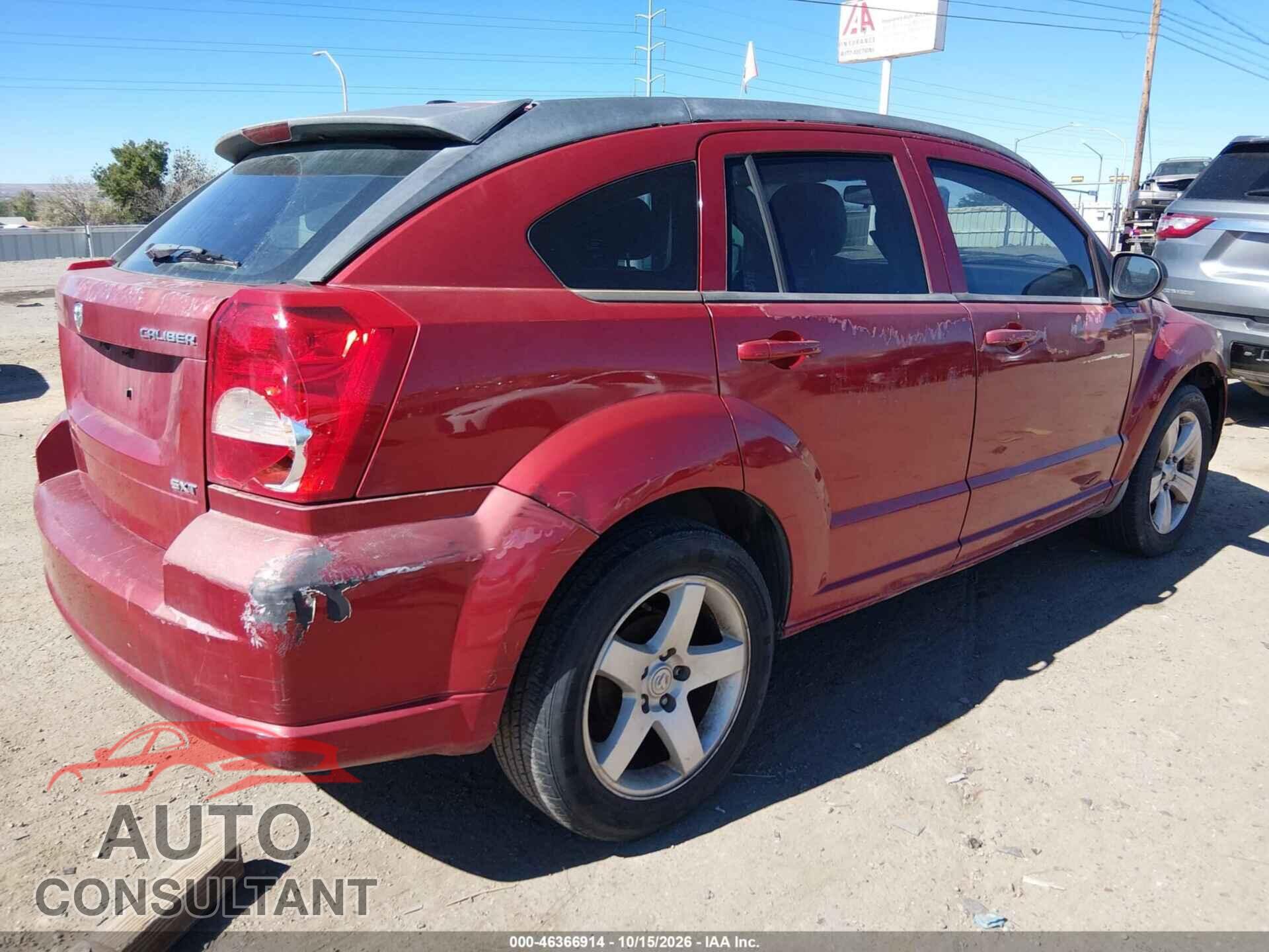 DODGE CALIBER 2010 - 1B3CB4HA2AD552624
