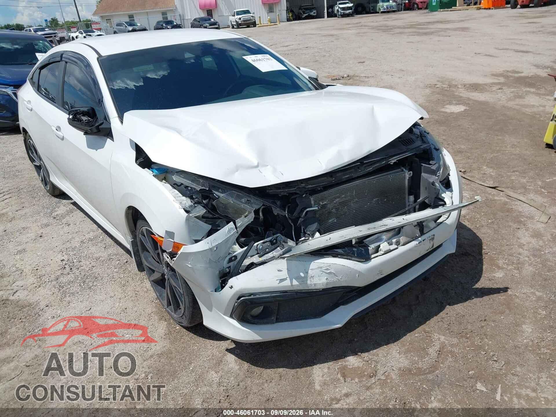 HONDA CIVIC 2019 - 2HGFC2F84KH559416