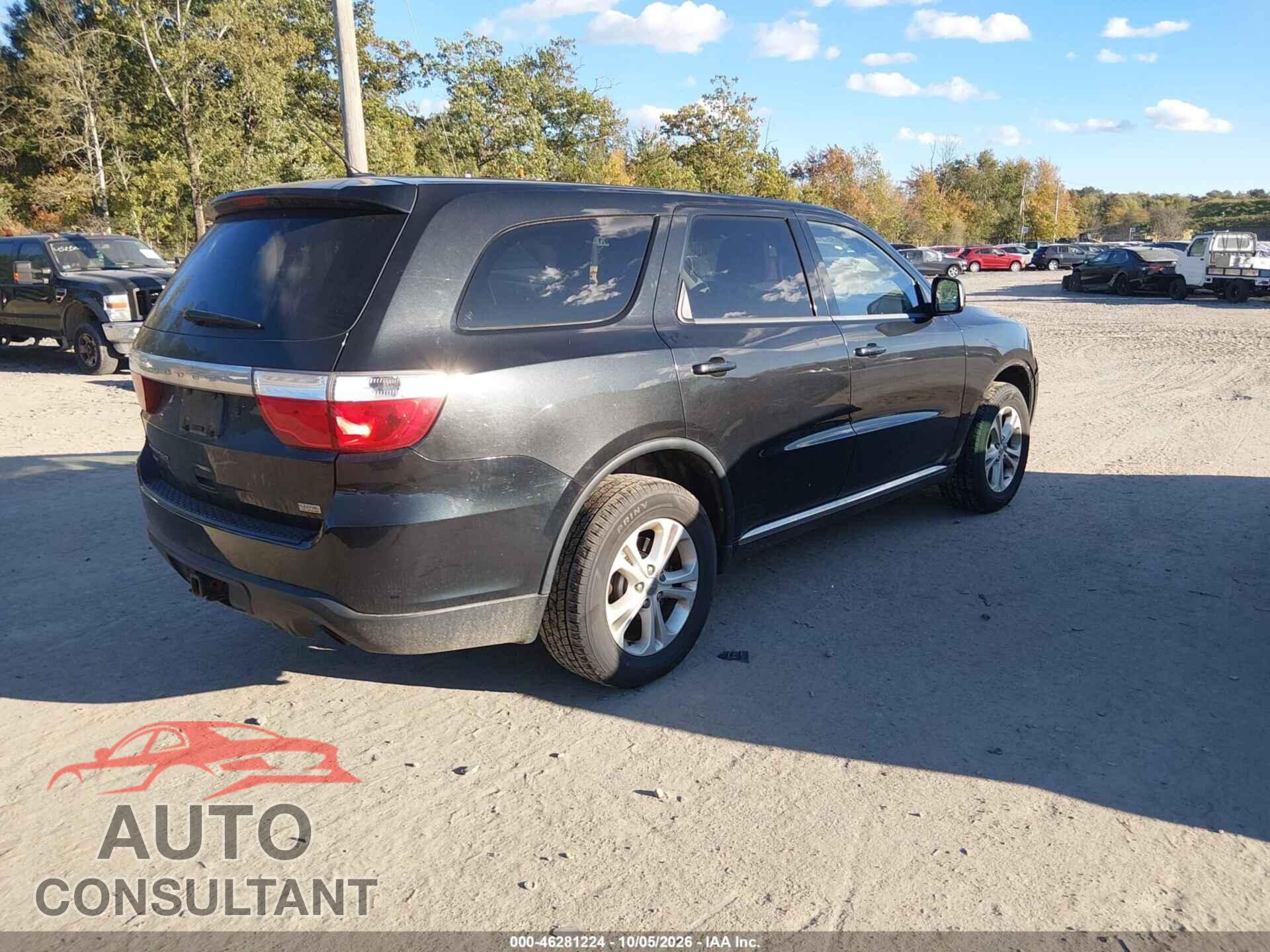 DODGE DURANGO 2013 - 1C4RDJFG8DC538455