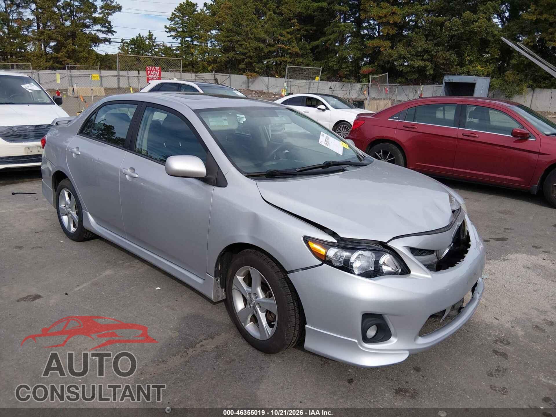 TOYOTA COROLLA 2011 - 2T1BU4EE4BC644229