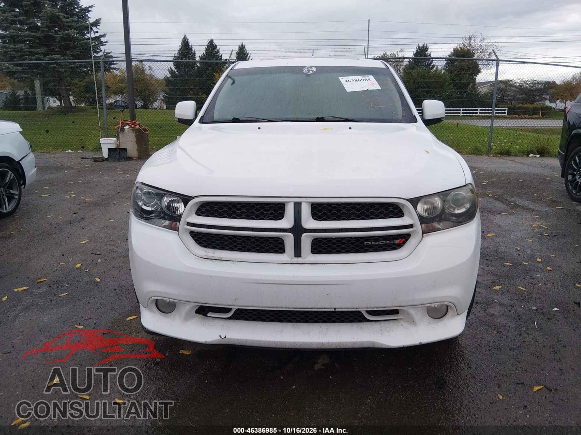 DODGE DURANGO 2013 - 1C4SDJCT1DC667429