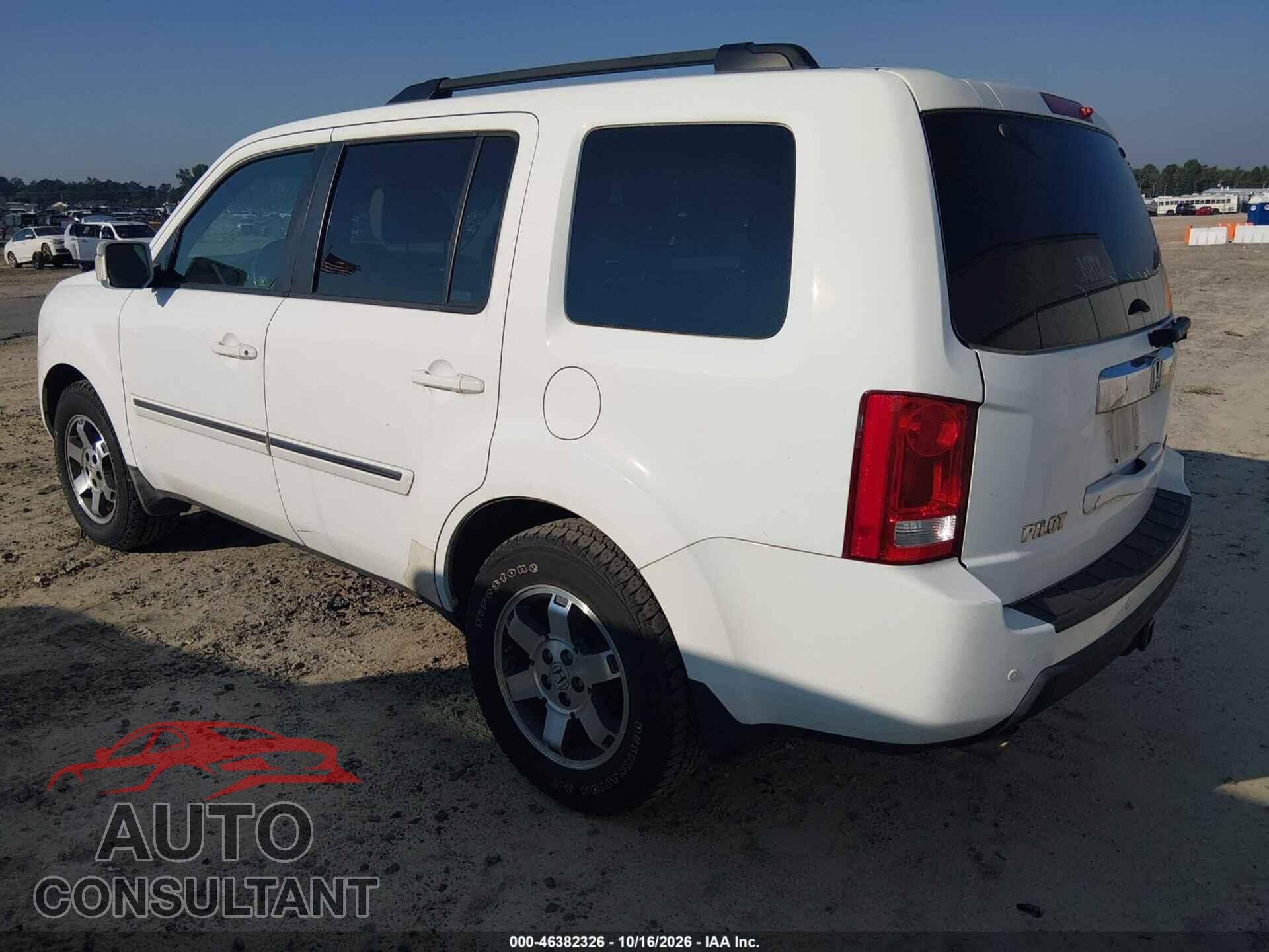 HONDA PILOT 2009 - 5FNYF38929B003440