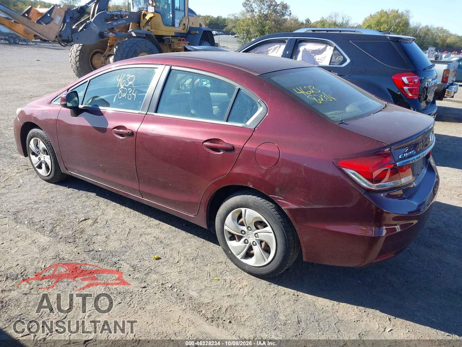 HONDA CIVIC 2013 - 19XFB2E53DE068780