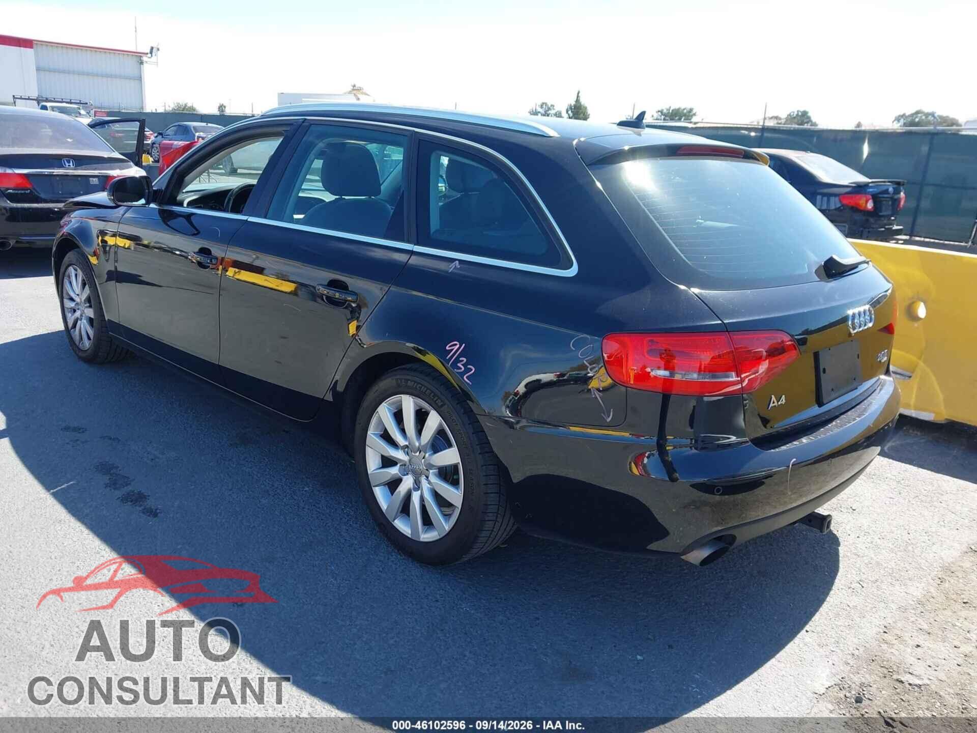 AUDI A4 2011 - WAUWFAFL9BA100804