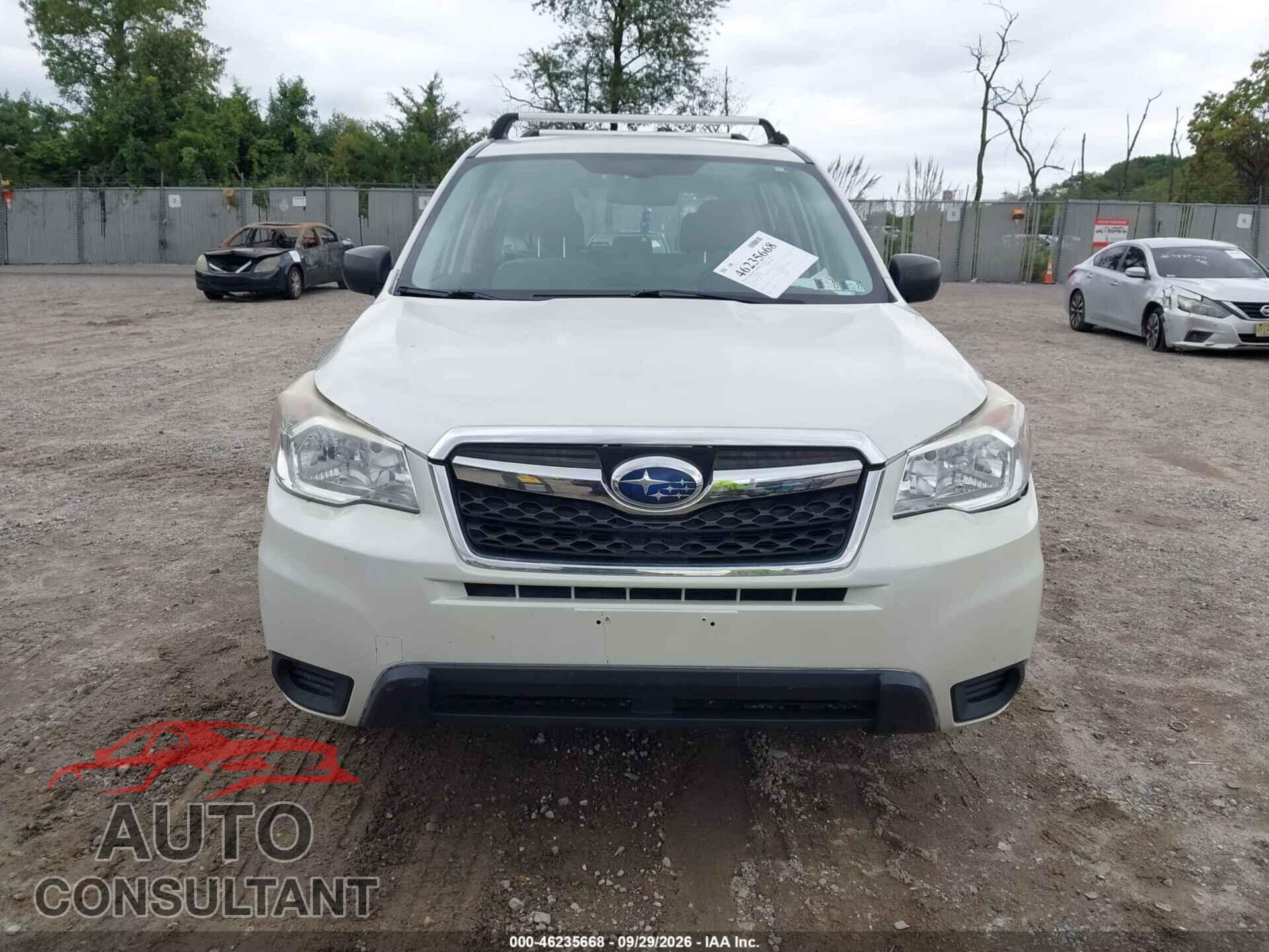 SUBARU FORESTER 2014 - JF2SJAAC0EH454764