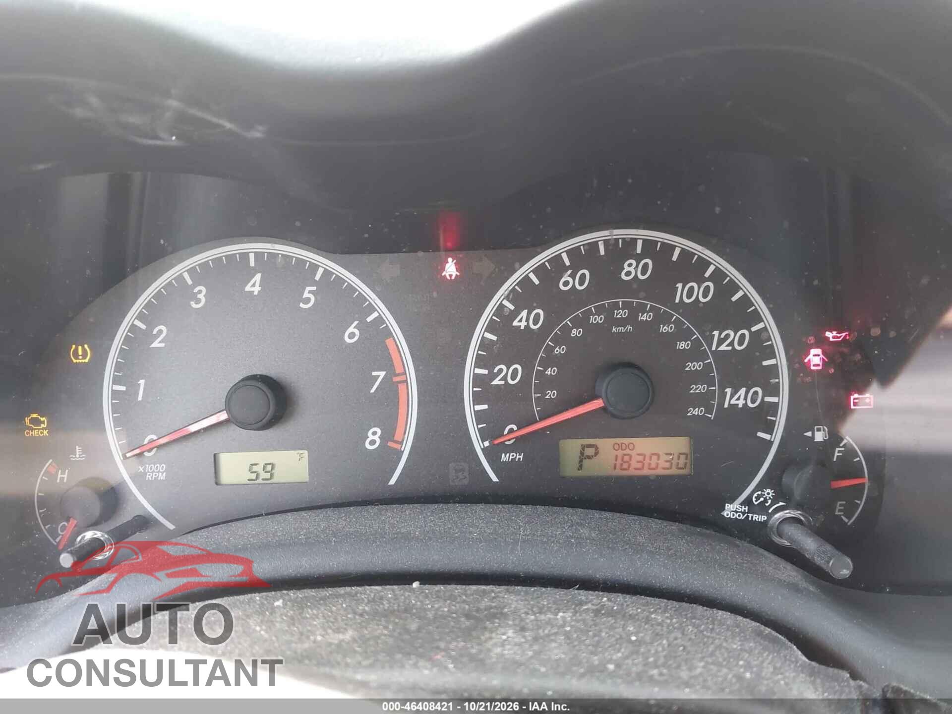 TOYOTA COROLLA 2011 - 2T1BU4EE9BC719734