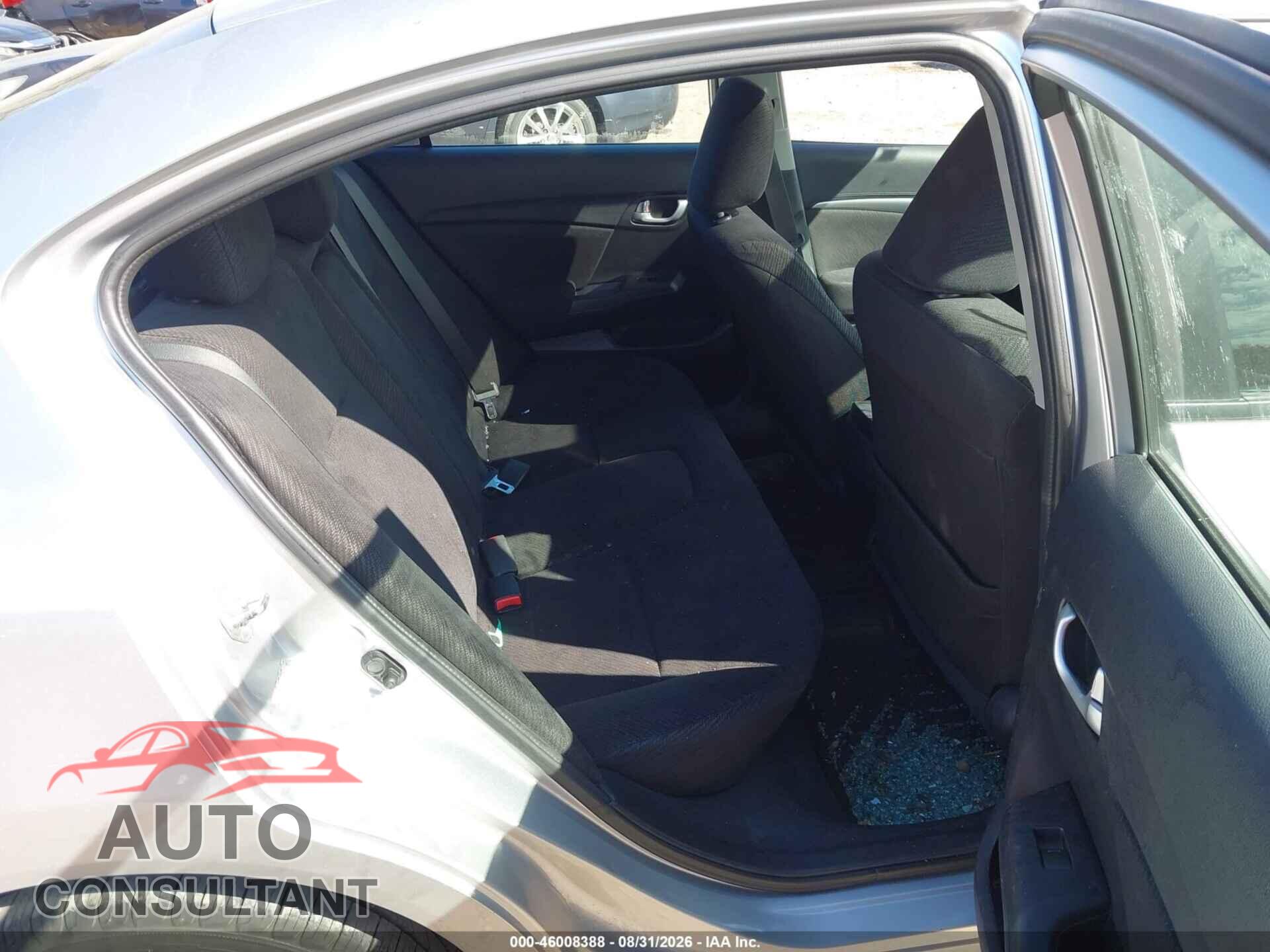 HONDA CIVIC 2013 - 19XFB2F8XDE208820