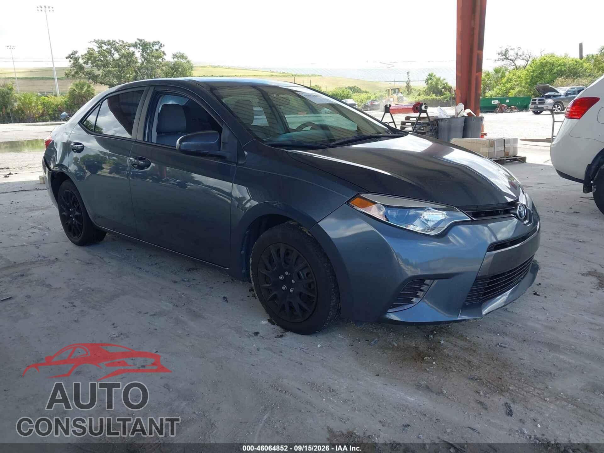 TOYOTA COROLLA 2015 - 2T1BURHE2FC250808