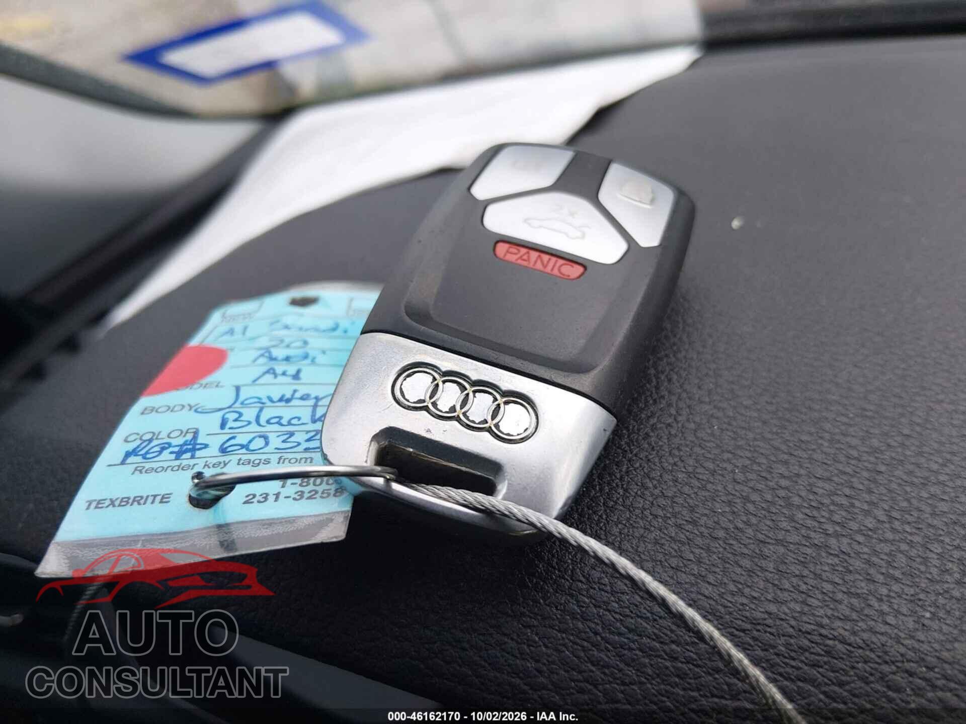 AUDI A4 2020 - WAUGMAF45LN009574
